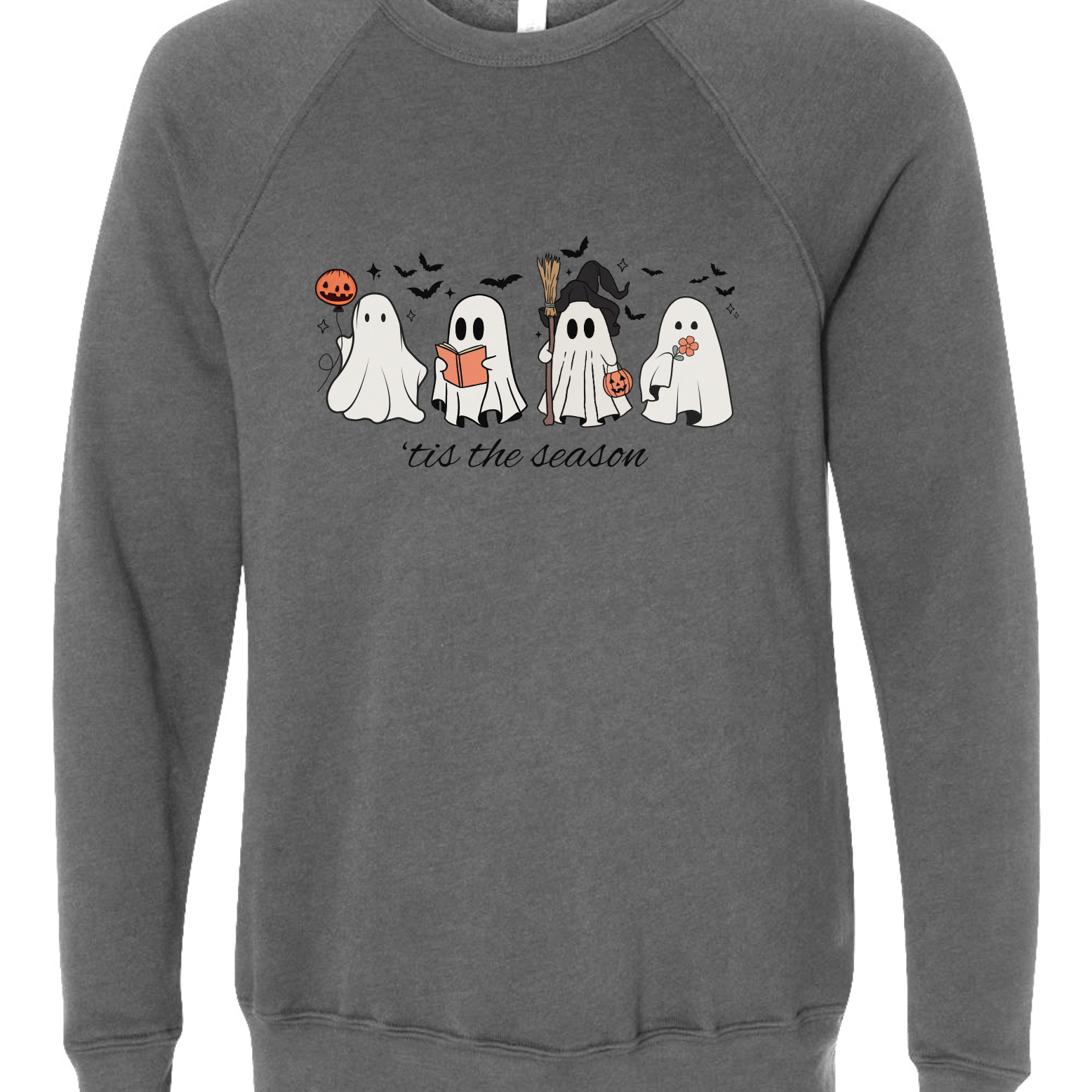 Shop 'Tis The Season Ghost Tee-Small at Ruby Joy Boutique, a Women's Clothing Store in Pickerington, Ohio