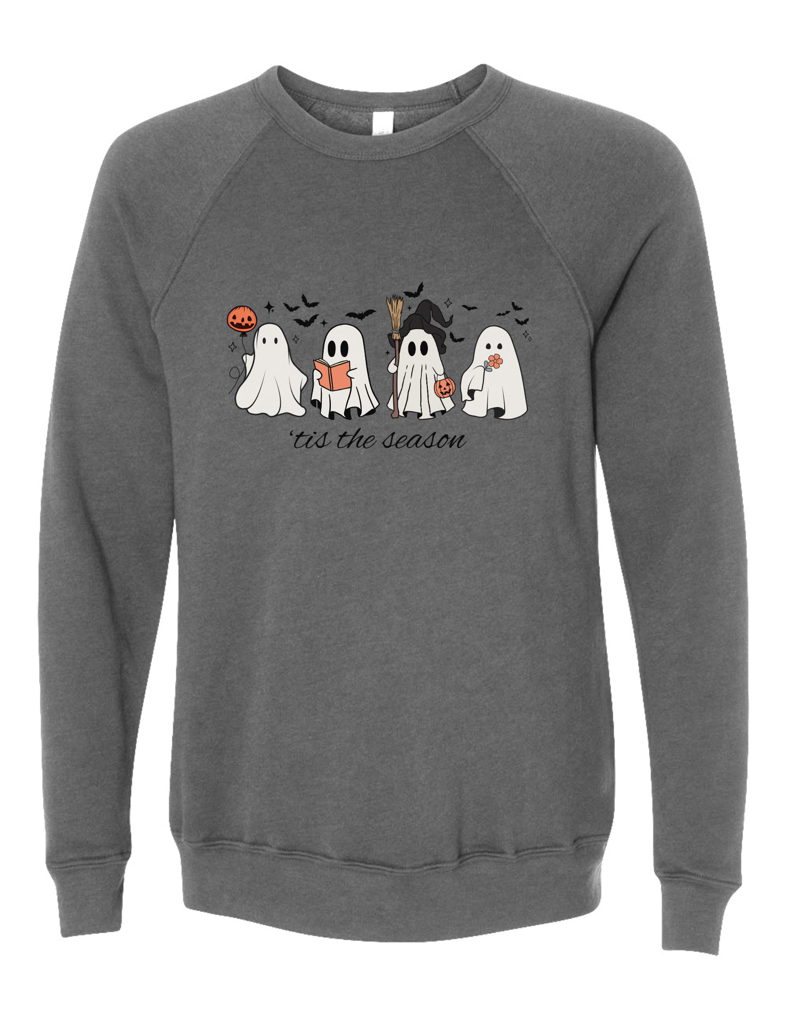 Shop 'Tis The Season Ghost Tee-Small at Ruby Joy Boutique, a Women's Clothing Store in Pickerington, Ohio