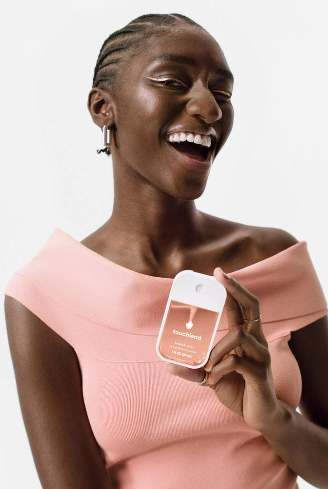 Shop Touchland Power Mist Hydrating Hand Sanitizer | Velvet Peach- at Ruby Joy Boutique, a Women's Clothing Store in Pickerington, Ohio