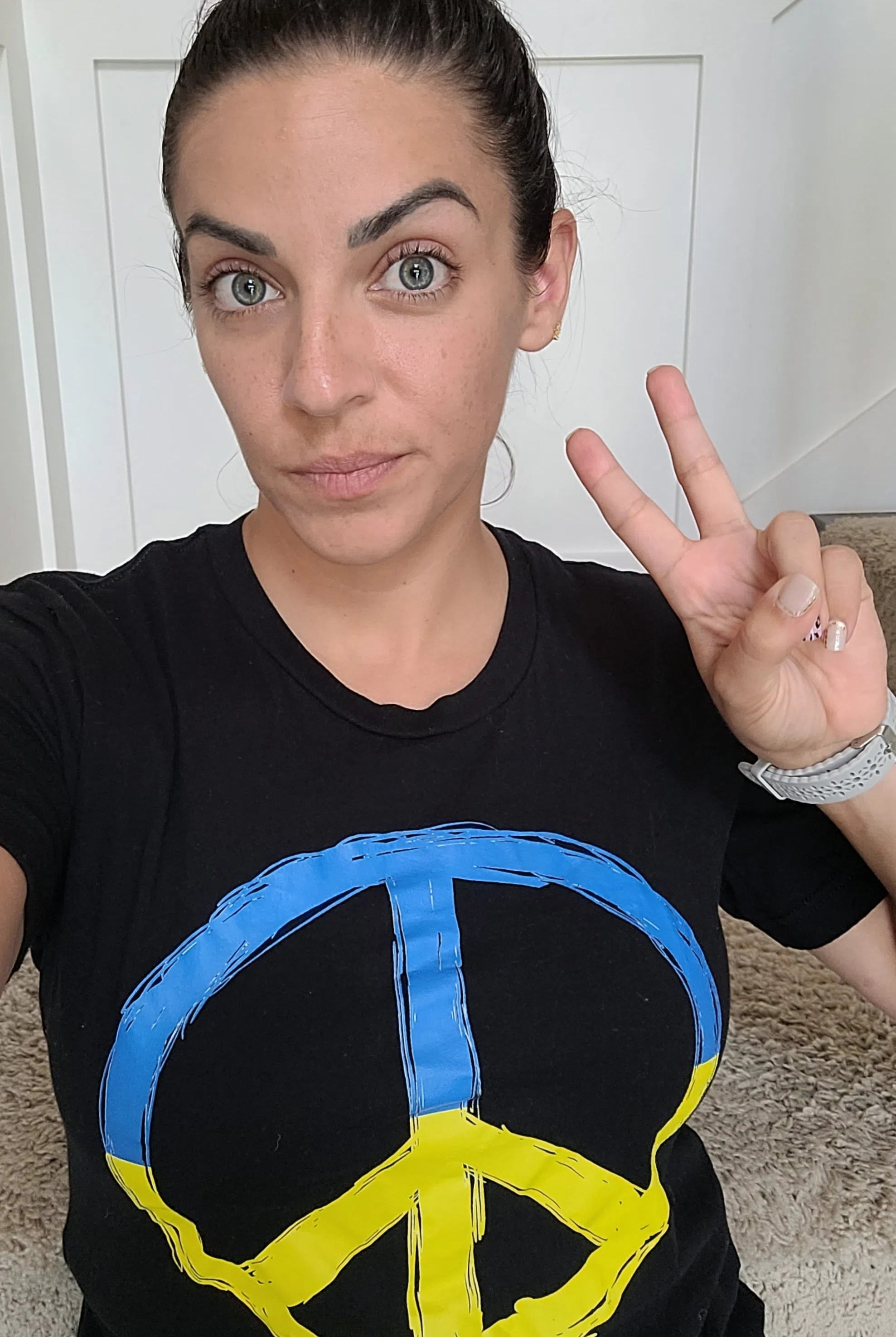 Shop Ukrainian Fundraiser Tee-S at Ruby Joy Boutique, a Women's Clothing Store in Pickerington, Ohio