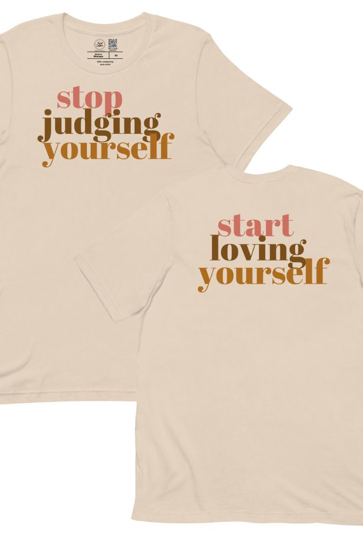 Shop Start Loving Yourself Classic Tee- at Ruby Joy Boutique, a Women's Clothing Store in Pickerington, Ohio