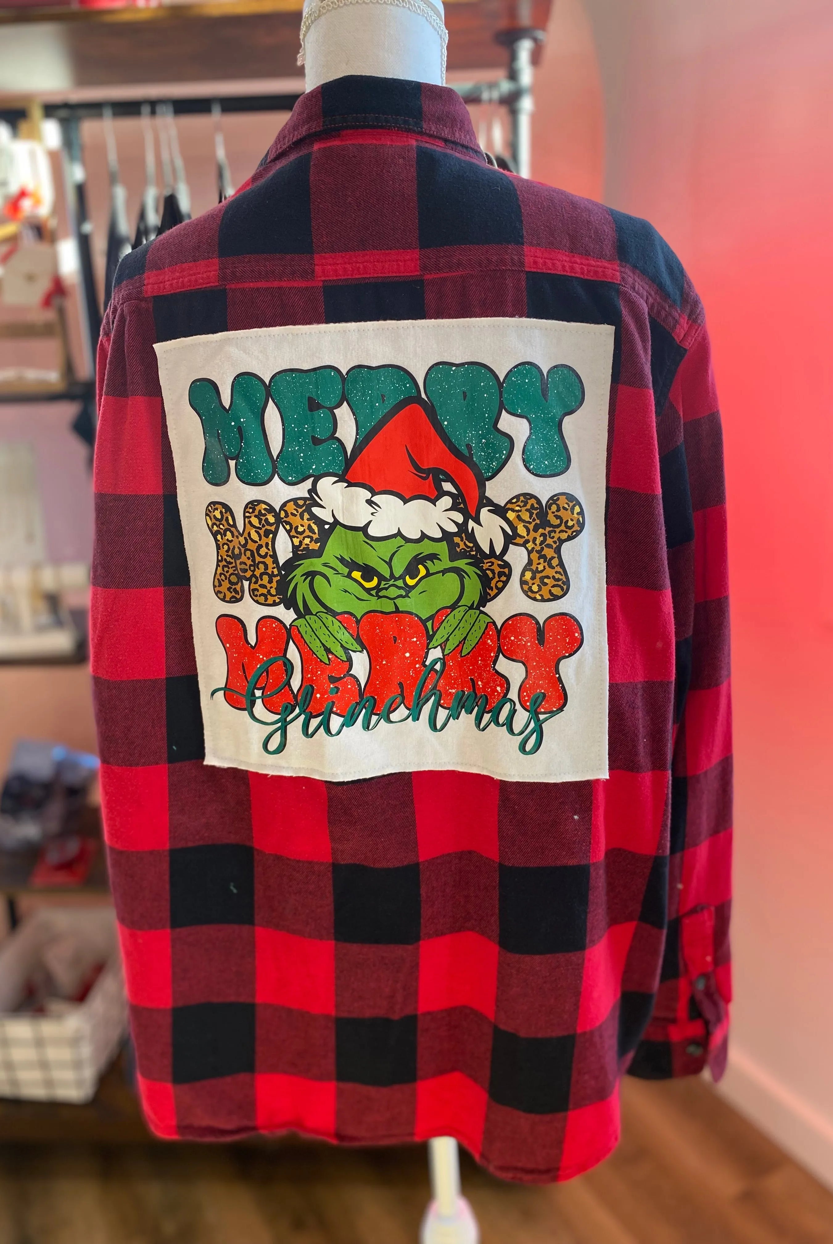 Shop Upcycled Holiday Flannels- at Ruby Joy Boutique, a Women's Clothing Store in Pickerington, Ohio