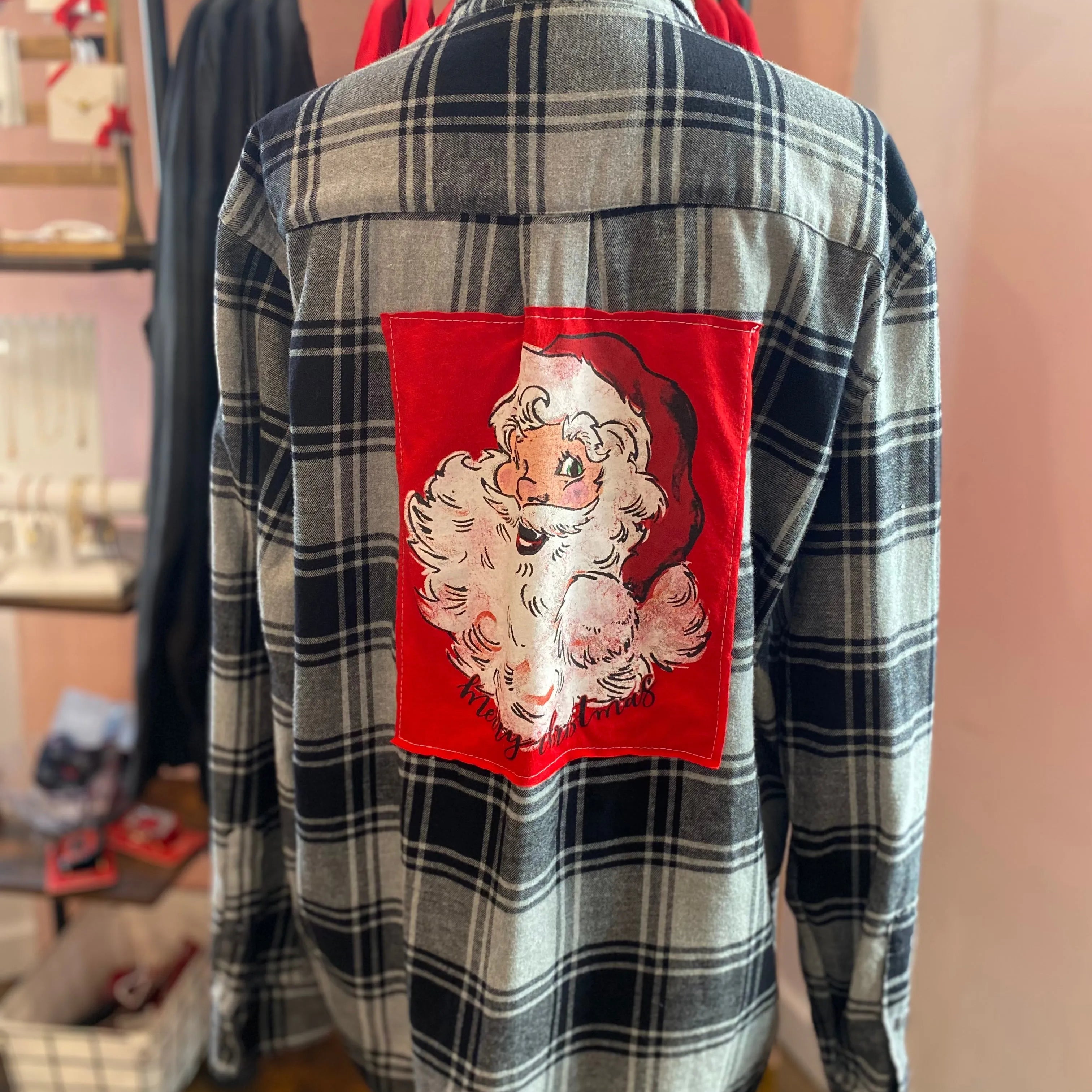Shop Upcycled Holiday Flannels- at Ruby Joy Boutique, a Women's Clothing Store in Pickerington, Ohio