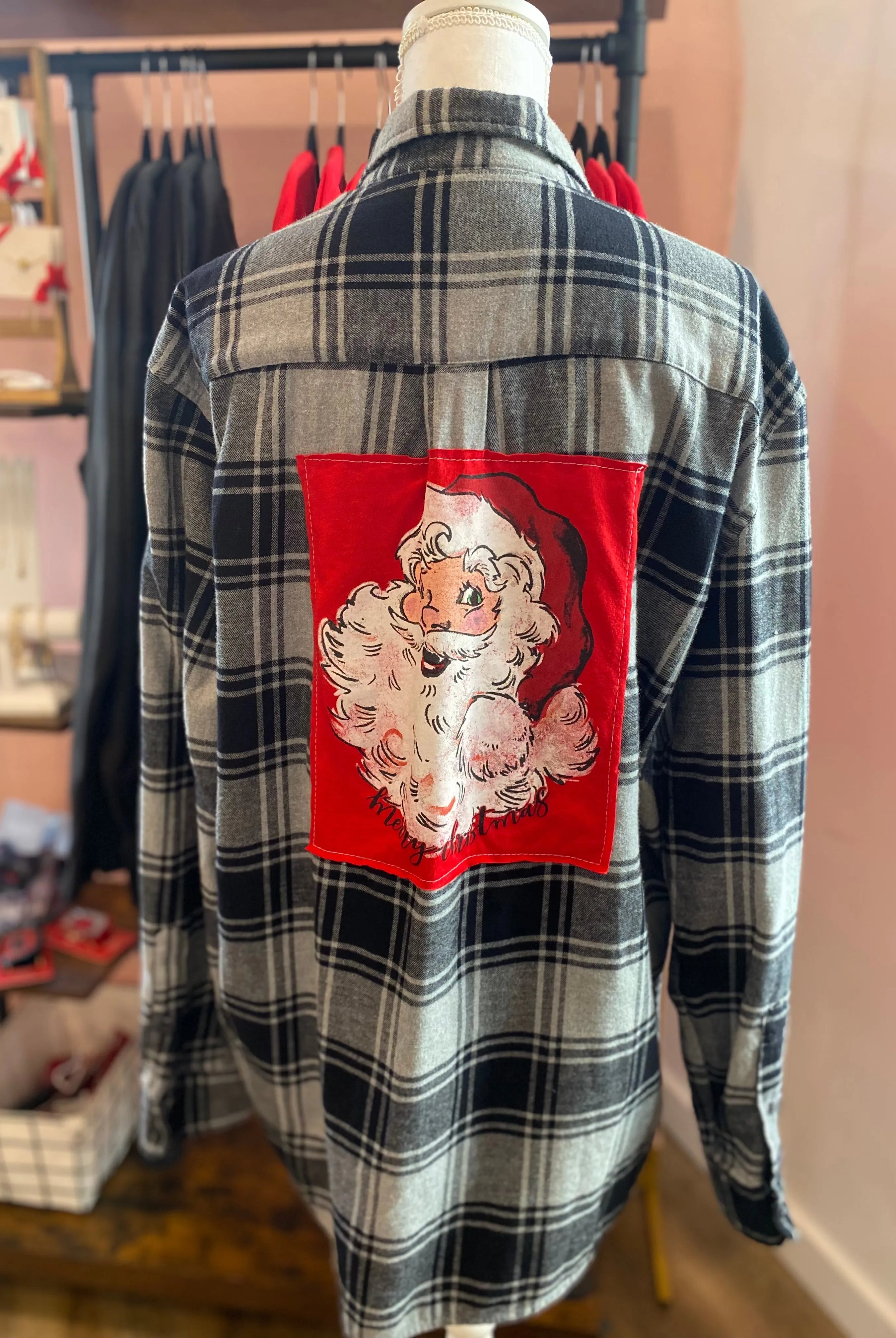 Shop Upcycled Holiday Flannels- at Ruby Joy Boutique, a Women's Clothing Store in Pickerington, Ohio