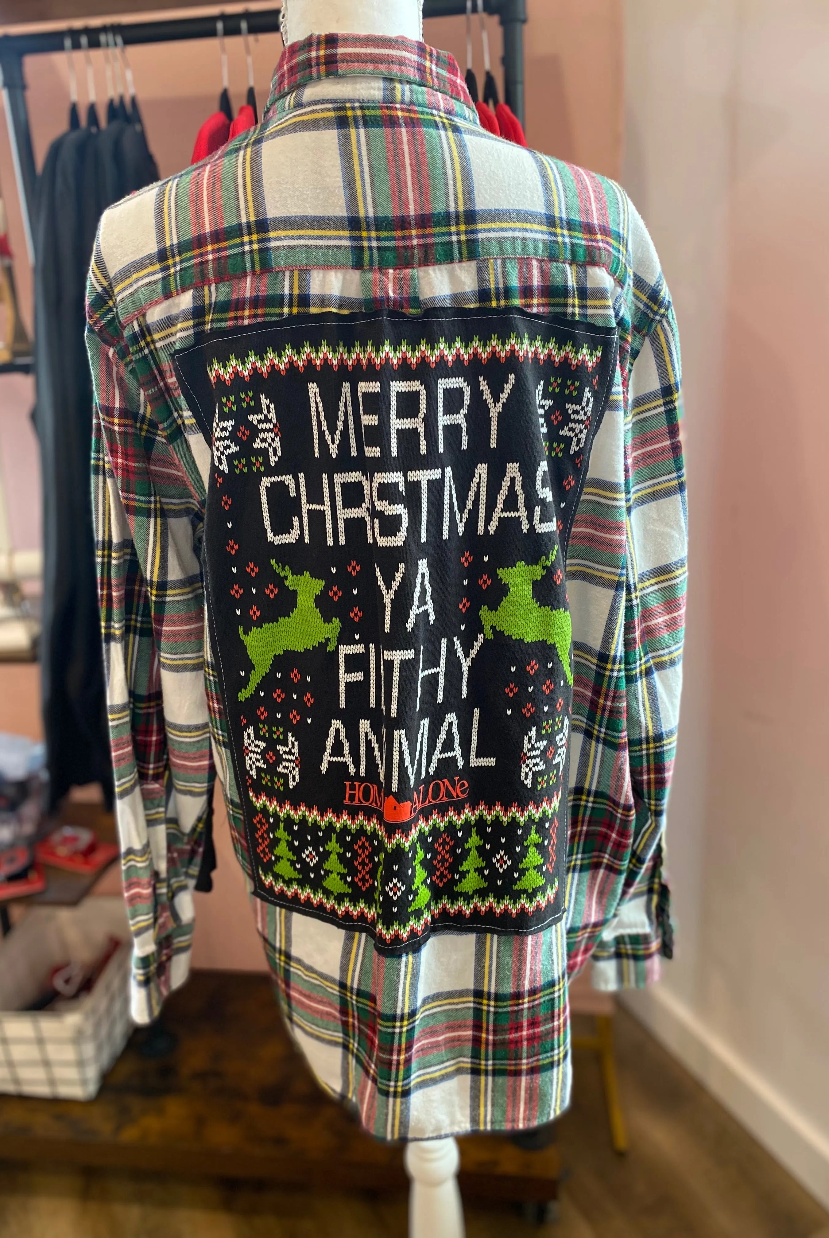 Shop Upcycled Holiday Flannels- at Ruby Joy Boutique, a Women's Clothing Store in Pickerington, Ohio