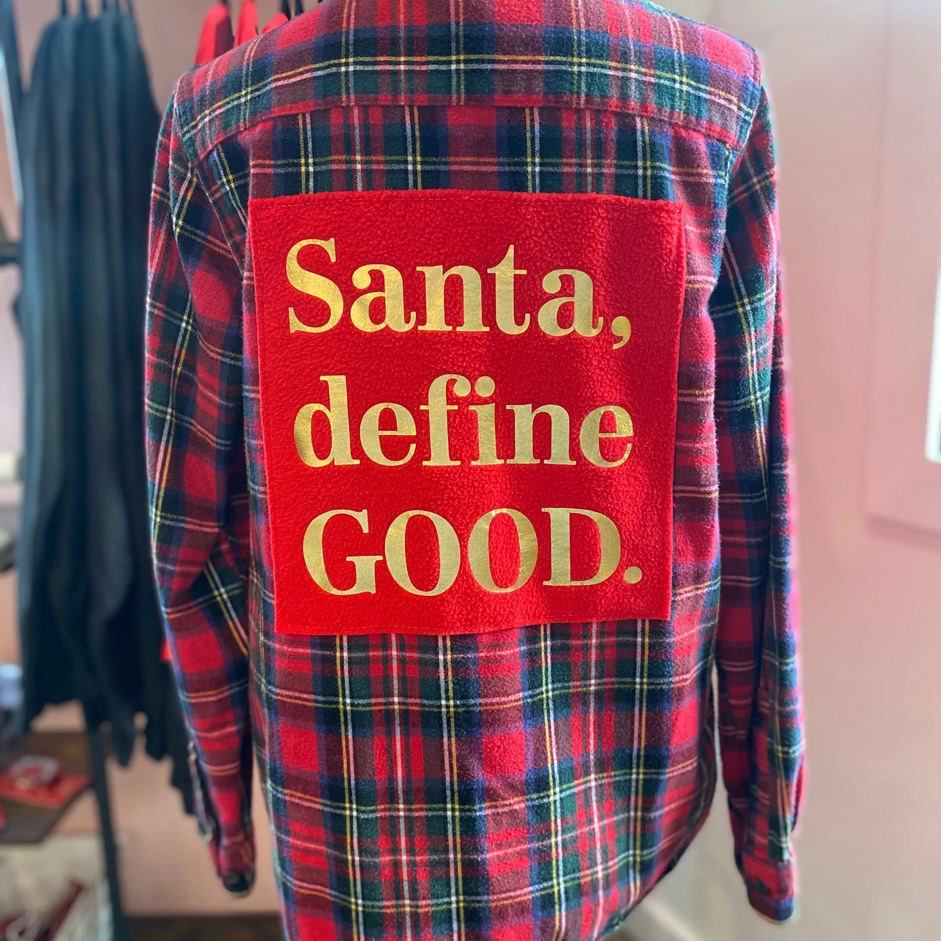 Shop Upcycled Holiday Flannels- at Ruby Joy Boutique, a Women's Clothing Store in Pickerington, Ohio