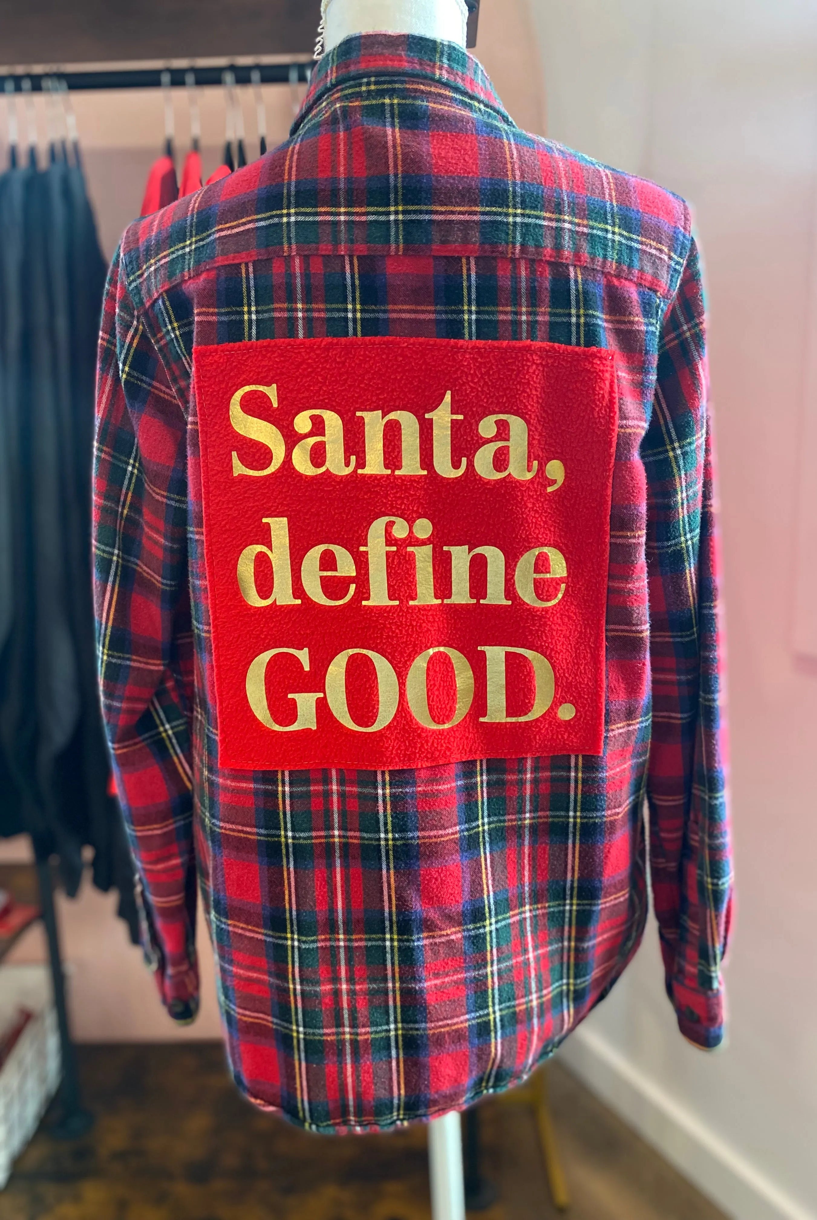 Shop Upcycled Holiday Flannels- at Ruby Joy Boutique, a Women's Clothing Store in Pickerington, Ohio