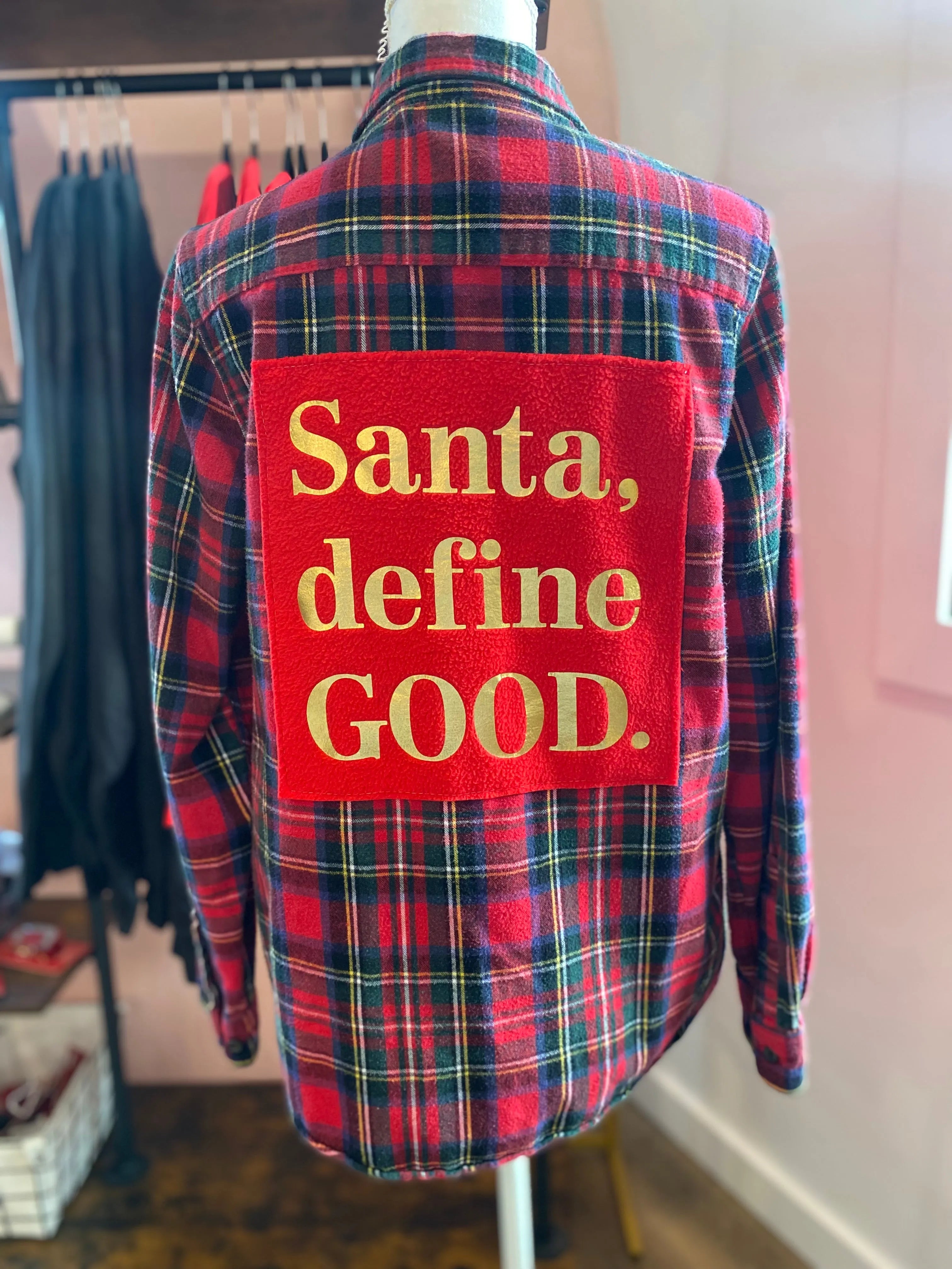 Shop Upcycled Holiday Flannels- at Ruby Joy Boutique, a Women's Clothing Store in Pickerington, Ohio