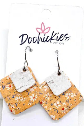 Shop Willow Layered Diamond Earrings-Earrings at Ruby Joy Boutique, a Women's Clothing Store in Pickerington, Ohio