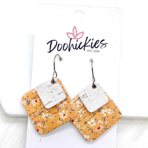 Shop Willow Layered Diamond Earrings-Earrings at Ruby Joy Boutique, a Women's Clothing Store in Pickerington, Ohio