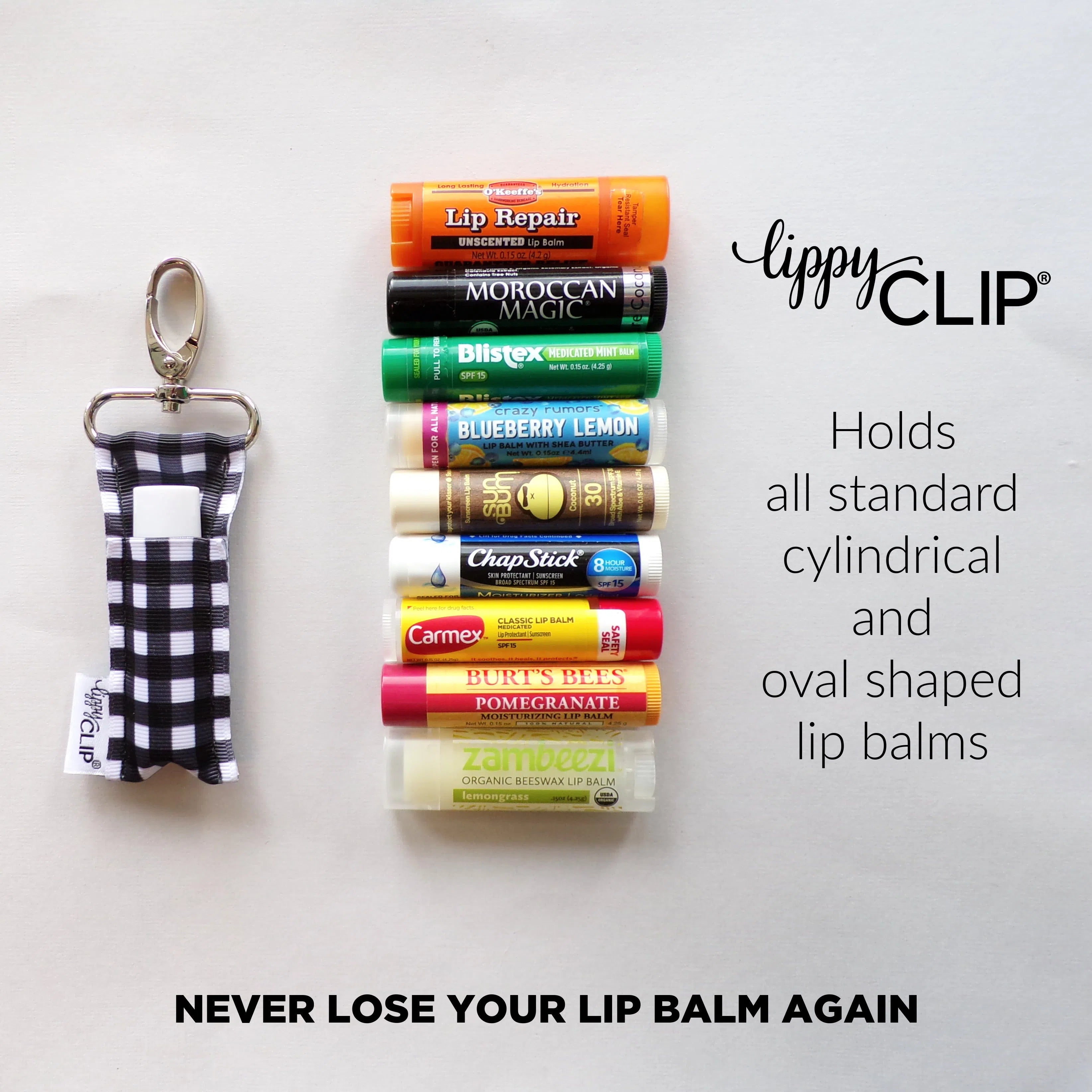 Shop Witch Shoes LippyClip® - Lip Balm Holder for Chapstick-Keychains at Ruby Joy Boutique, a Women's Clothing Store in Pickerington, Ohio