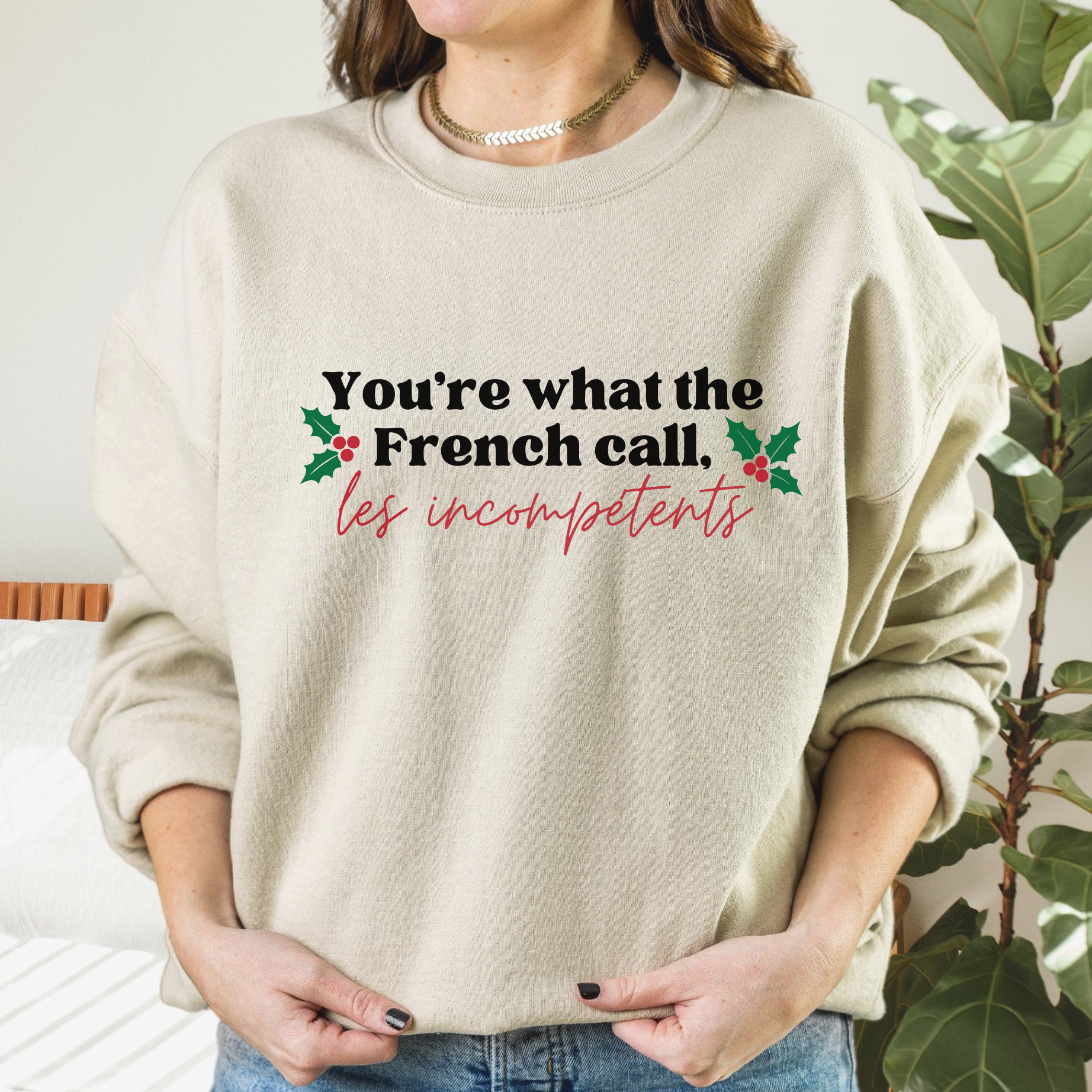 Shop You're What The French Call Les Incompétents Graphic Top | Home Alone Christmas- at Ruby Joy Boutique, a Women's Clothing Store in Pickerington, Ohio