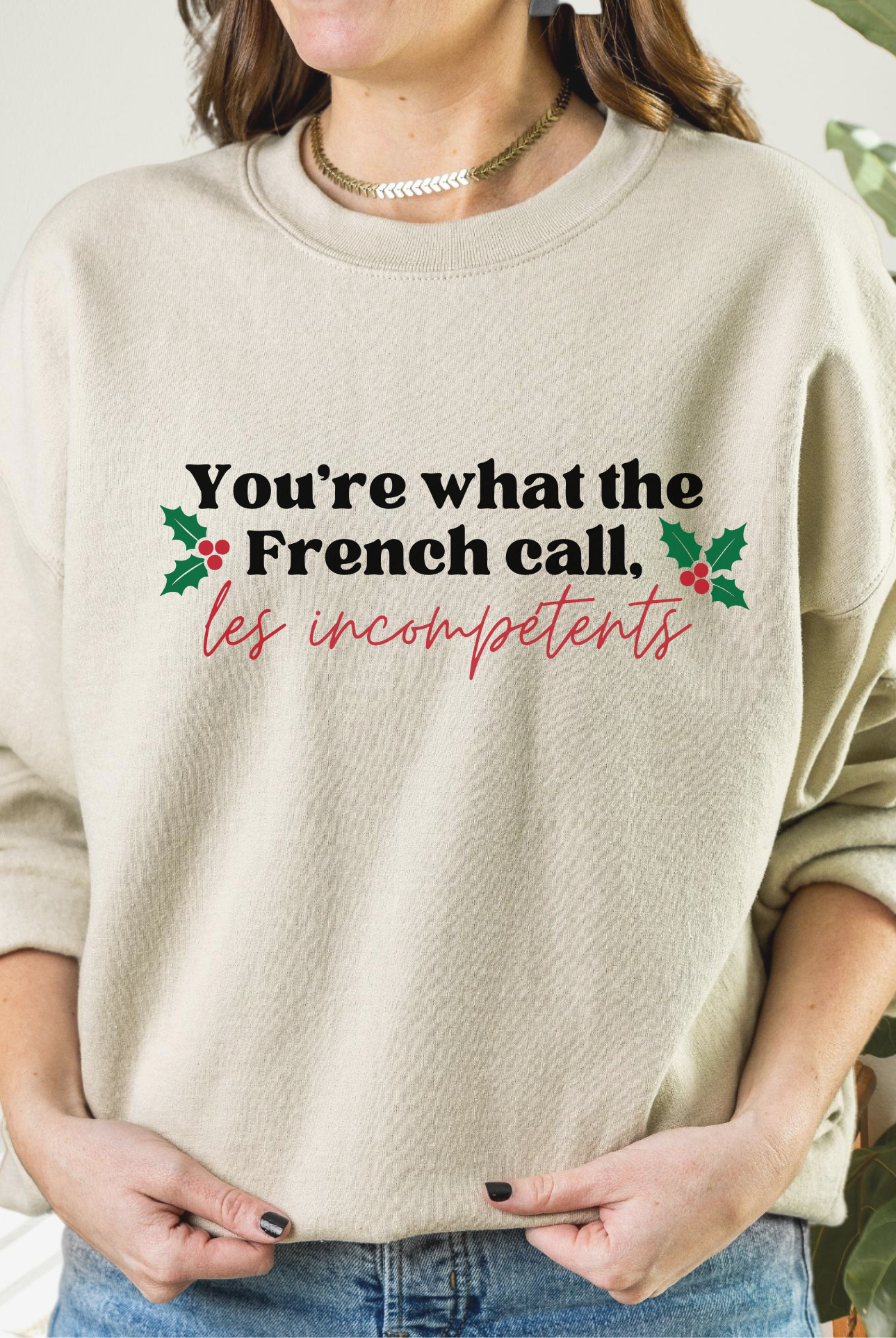 Shop You're What The French Call Les Incompétents Graphic Top | Home Alone Christmas- at Ruby Joy Boutique, a Women's Clothing Store in Pickerington, Ohio