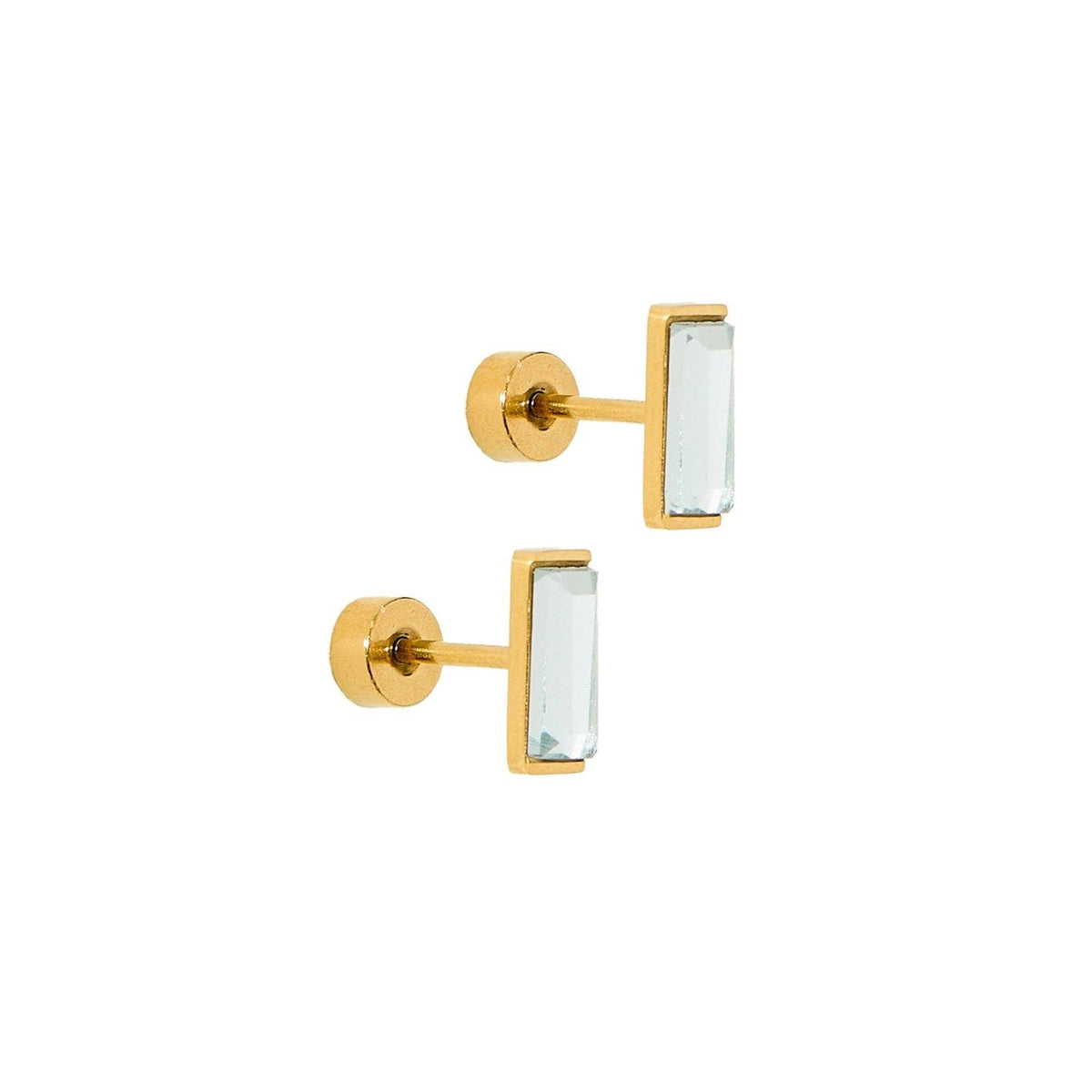 Shop Amber Screwback Stud Earrings- at Ruby Joy Boutique, a Women's Clothing Store in Pickerington, Ohio
