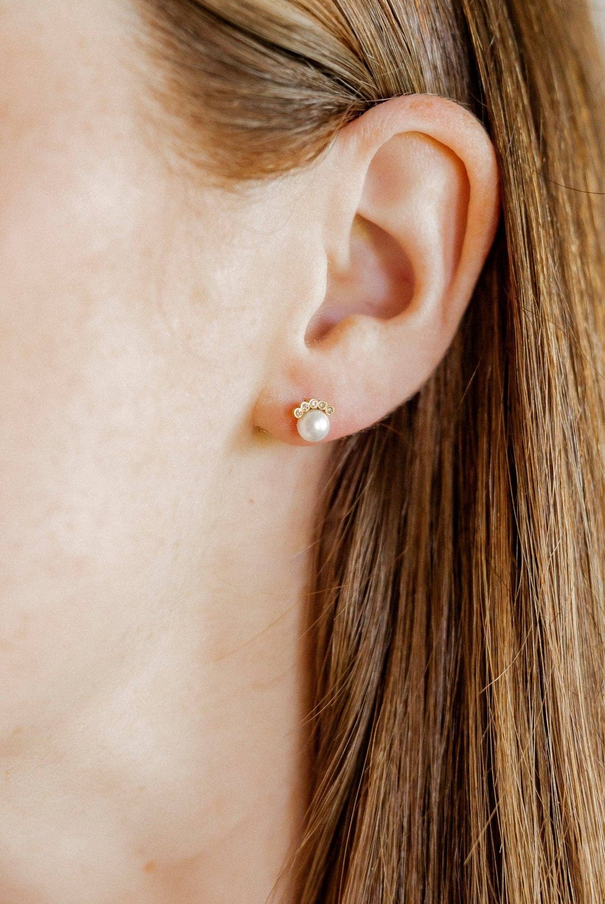 Shop Winnie Pearl Screwback Stud Earrings- at Ruby Joy Boutique, a Women's Clothing Store in Pickerington, Ohio