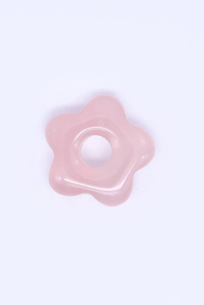 Shop Glass Flower Hoop Earrings- at Ruby Joy Boutique, a Women's Clothing Store in Pickerington, Ohio