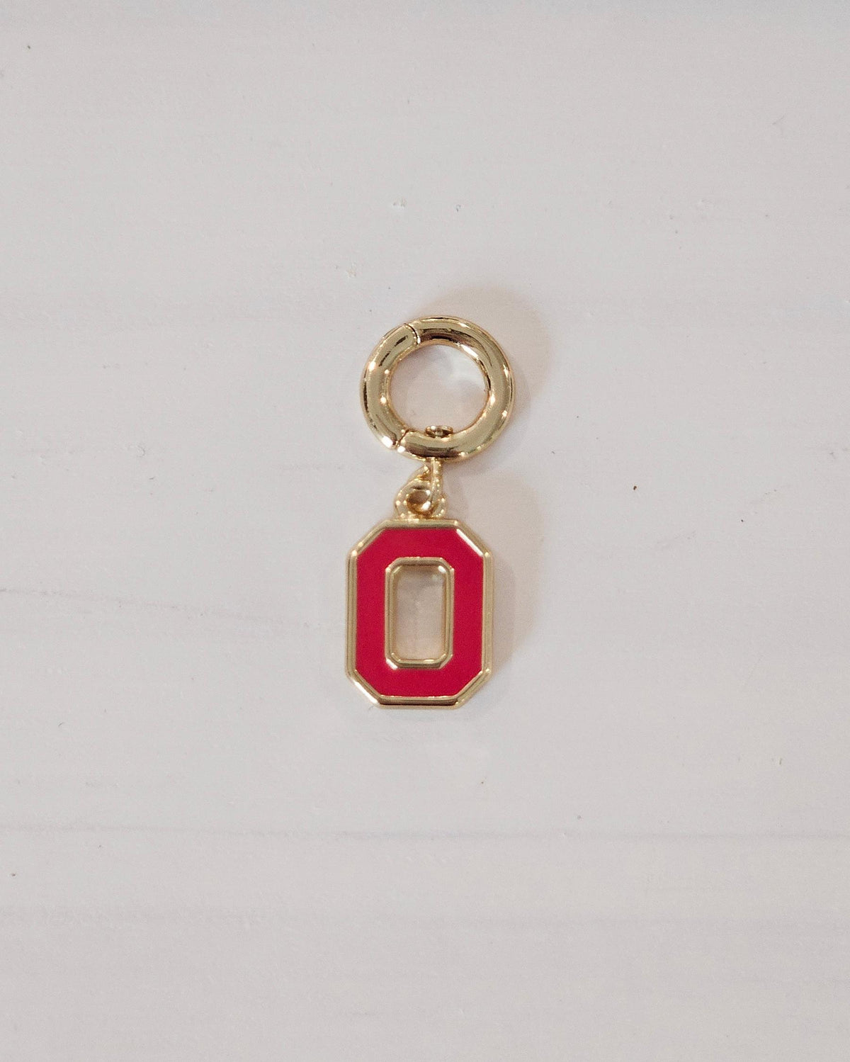 Shop Ohio State Logo Charm- at Ruby Joy Boutique, a Women's Clothing Store in Pickerington, Ohio