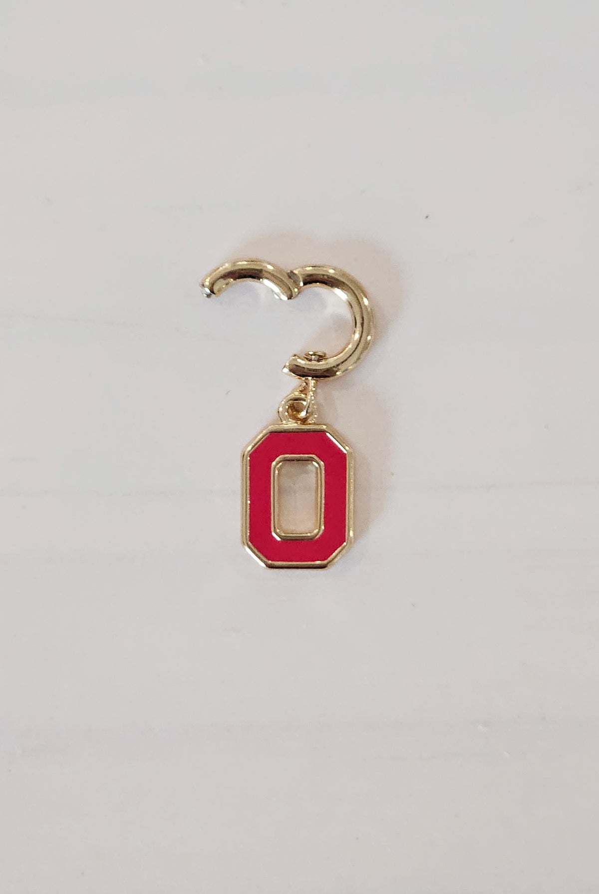 Shop Ohio State Logo Charm- at Ruby Joy Boutique, a Women's Clothing Store in Pickerington, Ohio
