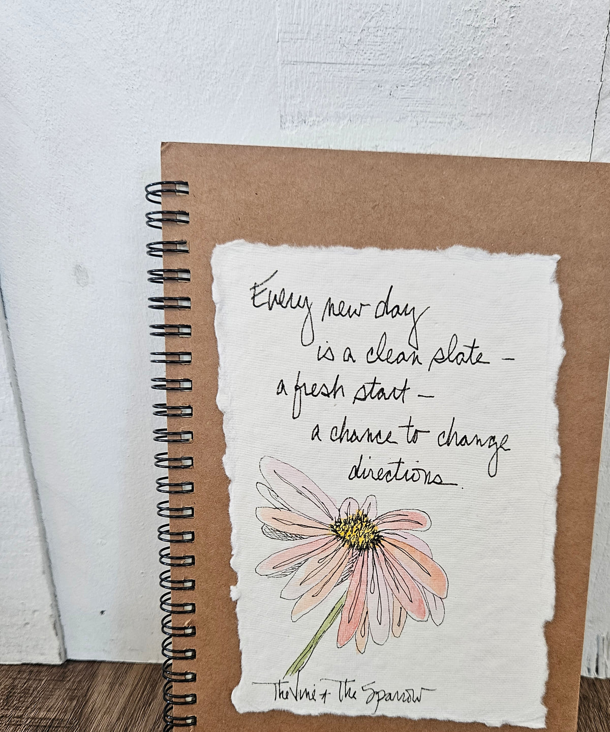 Shop Hand-Painted Watercolor Journal | Spiral Notebook-Every Day Is at Ruby Joy Boutique, a Women's Clothing Store in Pickerington, Ohio