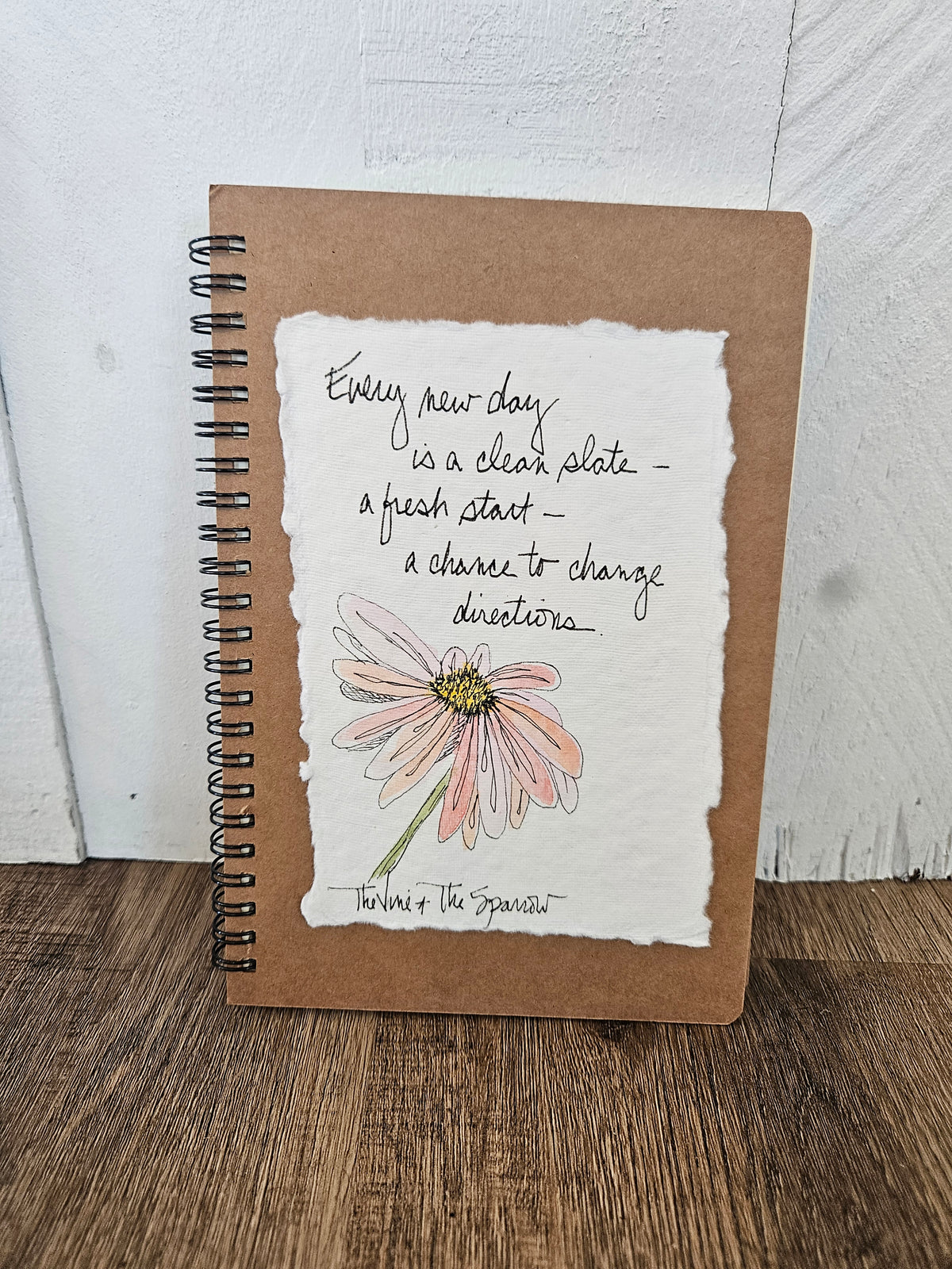 Shop Hand-Painted Watercolor Journal | Spiral Notebook-Every Day Is at Ruby Joy Boutique, a Women's Clothing Store in Pickerington, Ohio