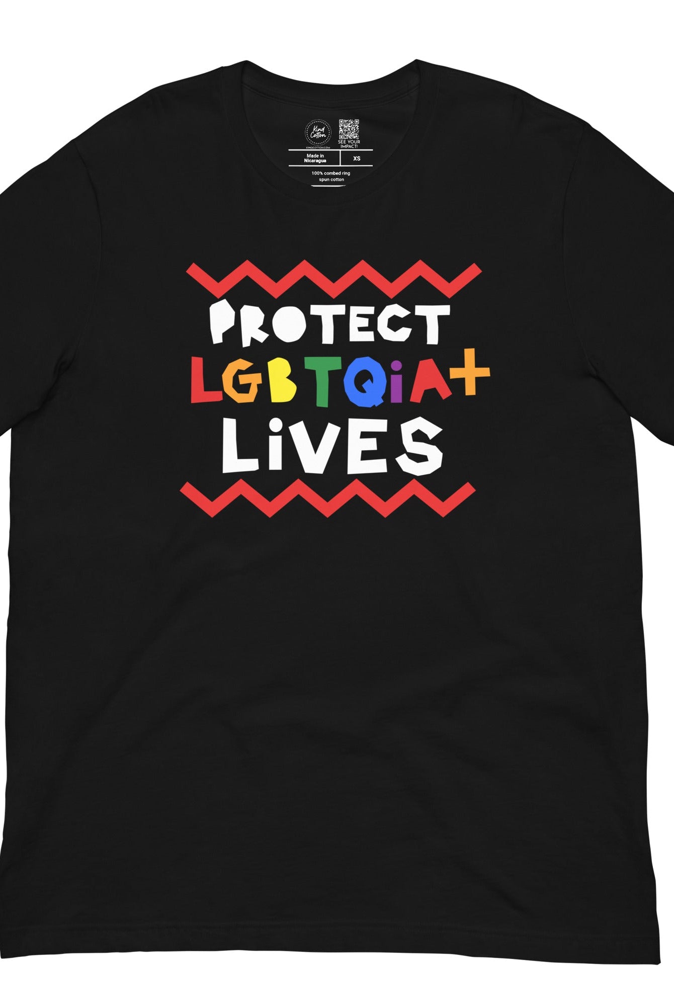 Shop Protect LGBTQIA+ Lives Classic Tee-Black at Ruby Joy Boutique, a Women's Clothing Store in Pickerington, Ohio
