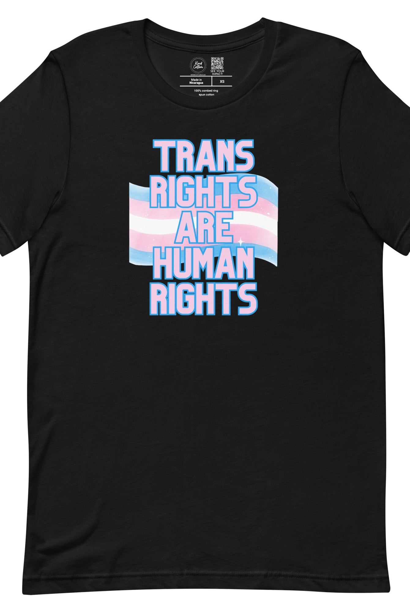 Shop Trans Rights are Human Rights Classic Tee-Black at Ruby Joy Boutique, a Women's Clothing Store in Pickerington, Ohio
