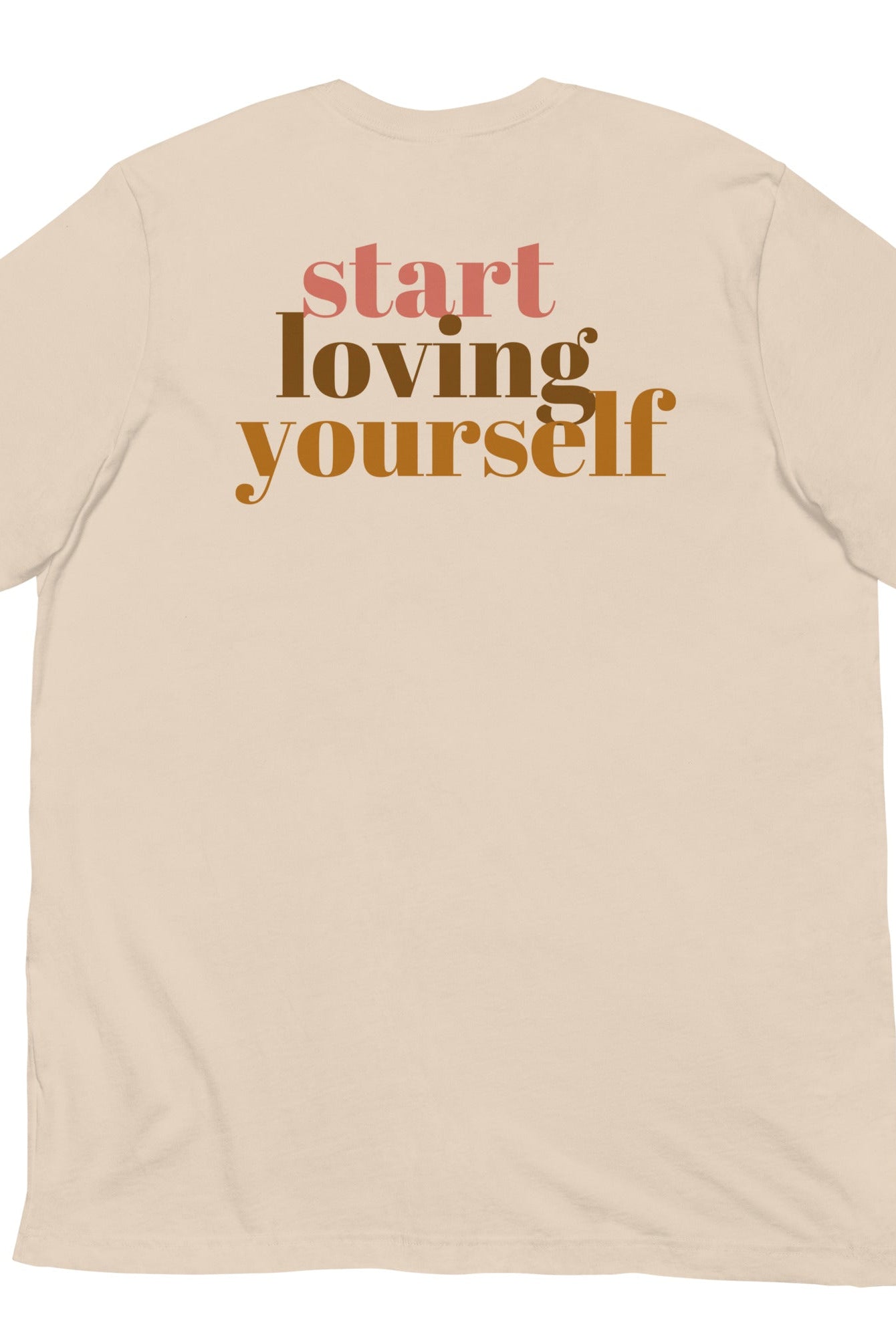 Shop Start Loving Yourself Classic Tee- at Ruby Joy Boutique, a Women's Clothing Store in Pickerington, Ohio