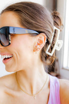 Shop Scarlett Huggie Hoop Earrings - 12mm- at Ruby Joy Boutique, a Women's Clothing Store in Pickerington, Ohio