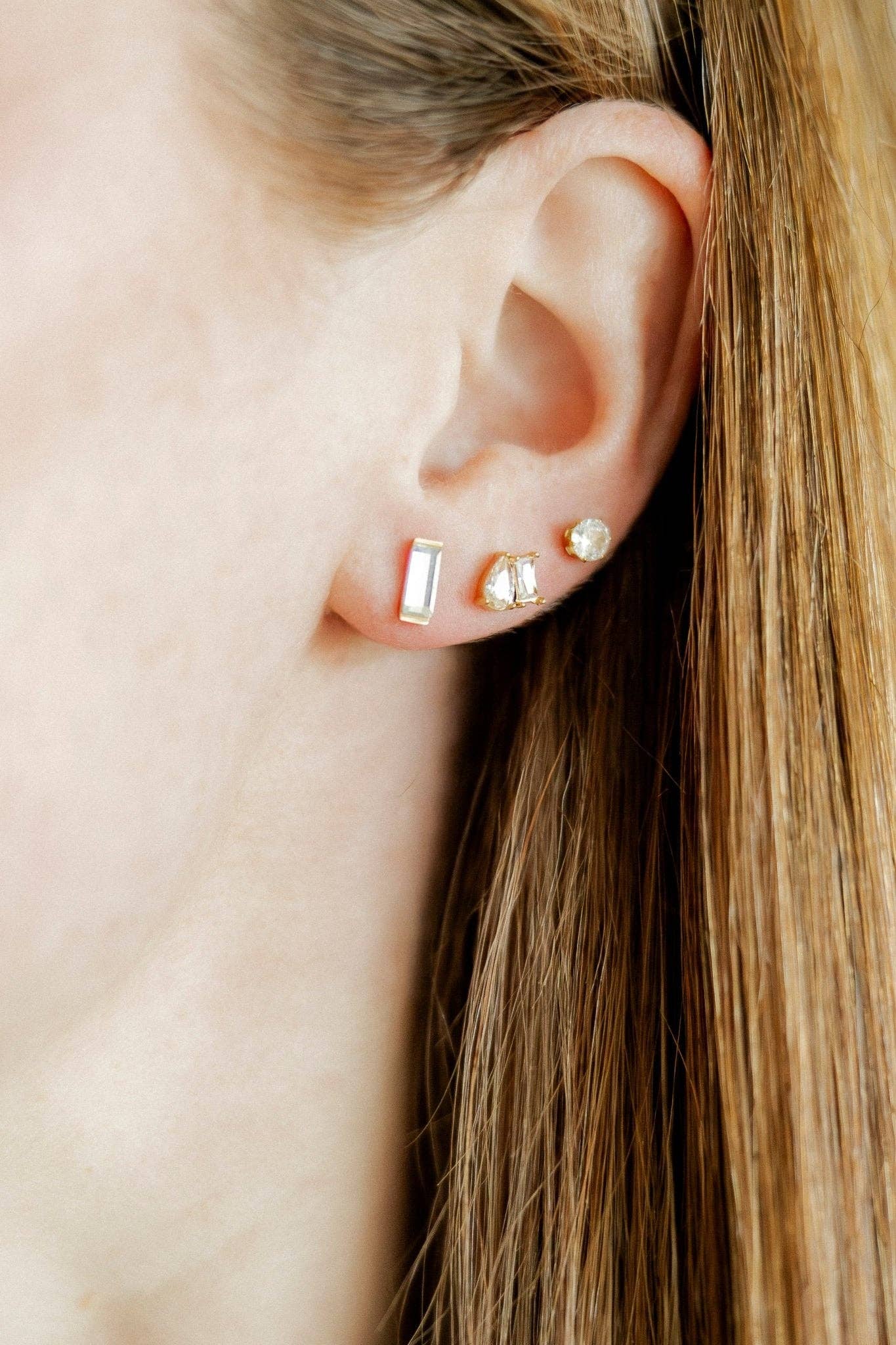 Shop Amber Screwback Stud Earrings- at Ruby Joy Boutique, a Women's Clothing Store in Pickerington, Ohio