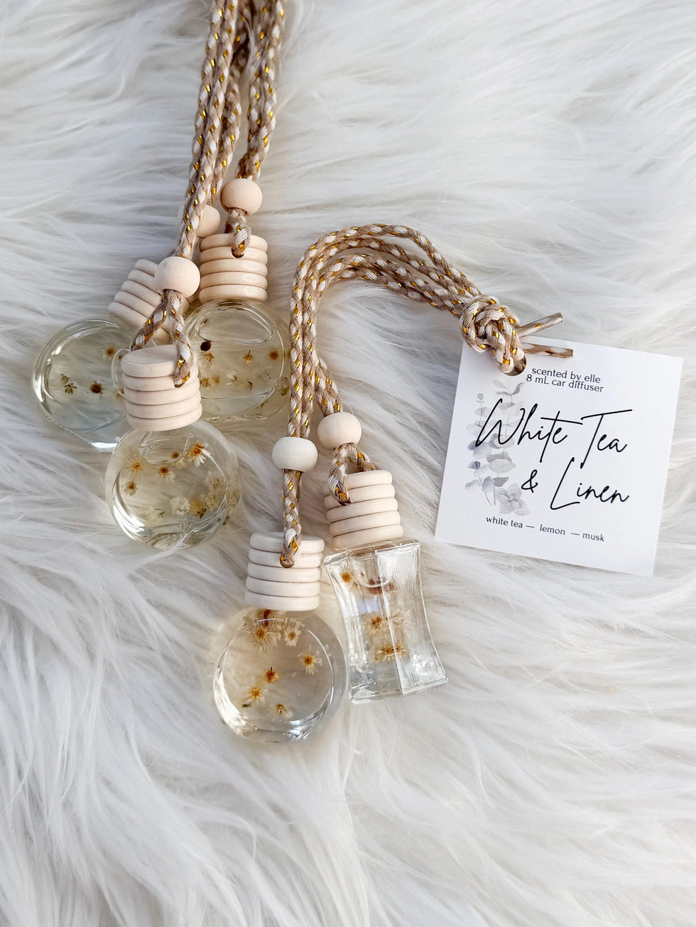 Shop Car Oil Diffusers - Spring Scents-White Tea & Linen at Ruby Joy Boutique, a Women's Clothing Store in Pickerington, Ohio