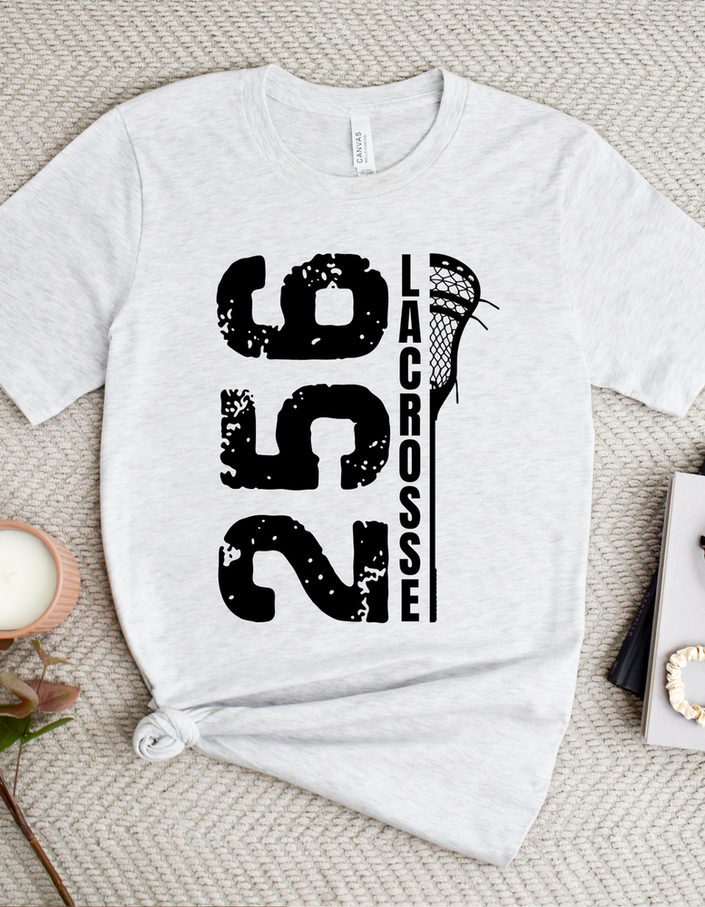 Shop 256 Vertical Lacrosse Stick Graphic Tee-Small at Ruby Joy Boutique, a Women's Clothing Store in Pickerington, Ohio