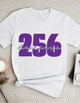 Shop 256 Lacrosse Script Graphic Tee-Small at Ruby Joy Boutique, a Women's Clothing Store in Pickerington, Ohio