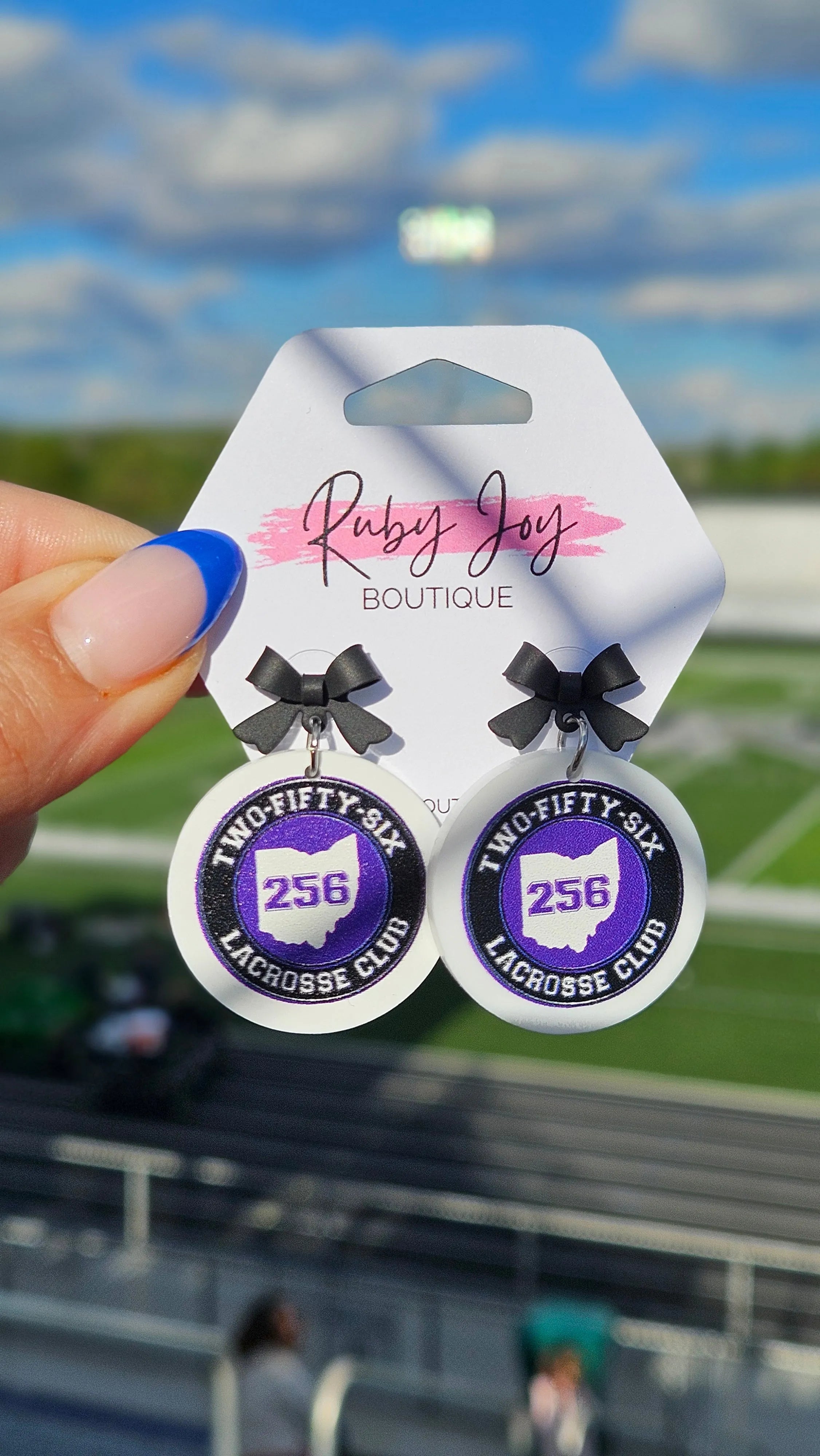 Shop 256 Logo Game Day Cuties- at Ruby Joy Boutique, a Women's Clothing Store in Pickerington, Ohio