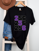 Shop 256 Triple Block Graphic Tee-Small at Ruby Joy Boutique, a Women's Clothing Store in Pickerington, Ohio