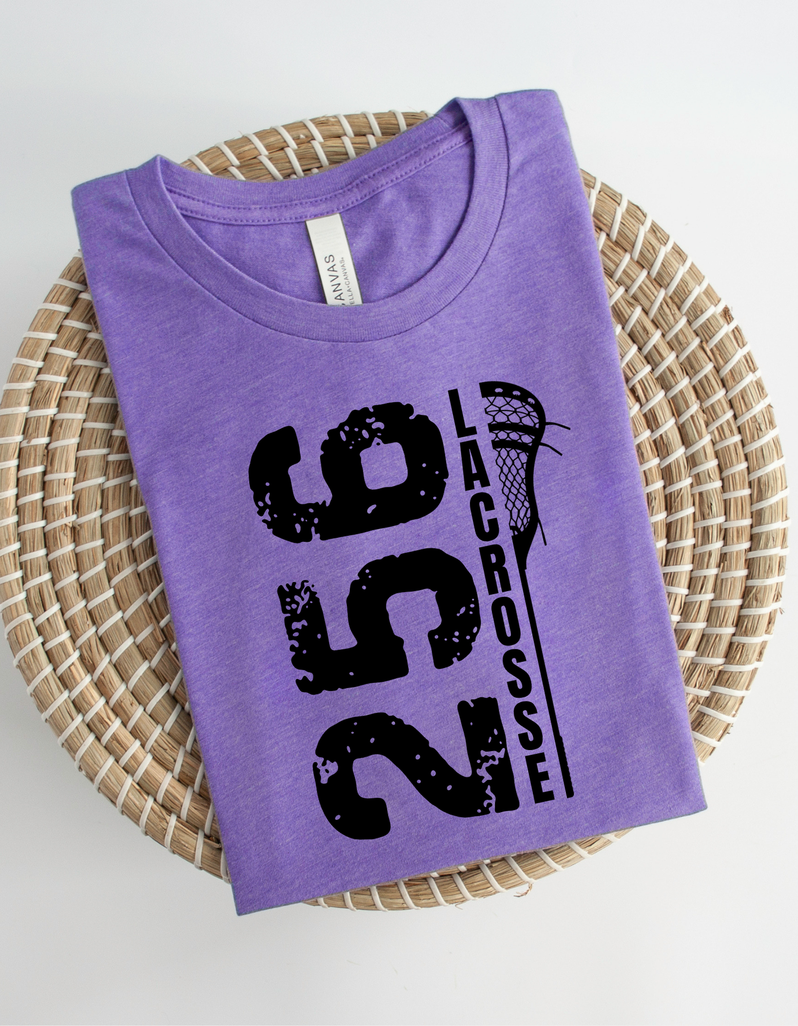 Shop 256 Vertical Lacrosse Stick Graphic Tee-Small at Ruby Joy Boutique, a Women's Clothing Store in Pickerington, Ohio