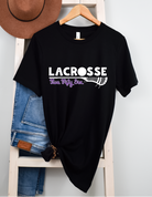 Shop 256 Horizontal Stick + Script Logo Graphic Tee at Ruby Joy Boutique, a Women's Clothing Store in Pickerington, Ohio