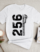 Shop 256 Vertical Lacrosse Stick Graphic Tee at Ruby Joy Boutique, a Women's Clothing Store in Pickerington, Ohio