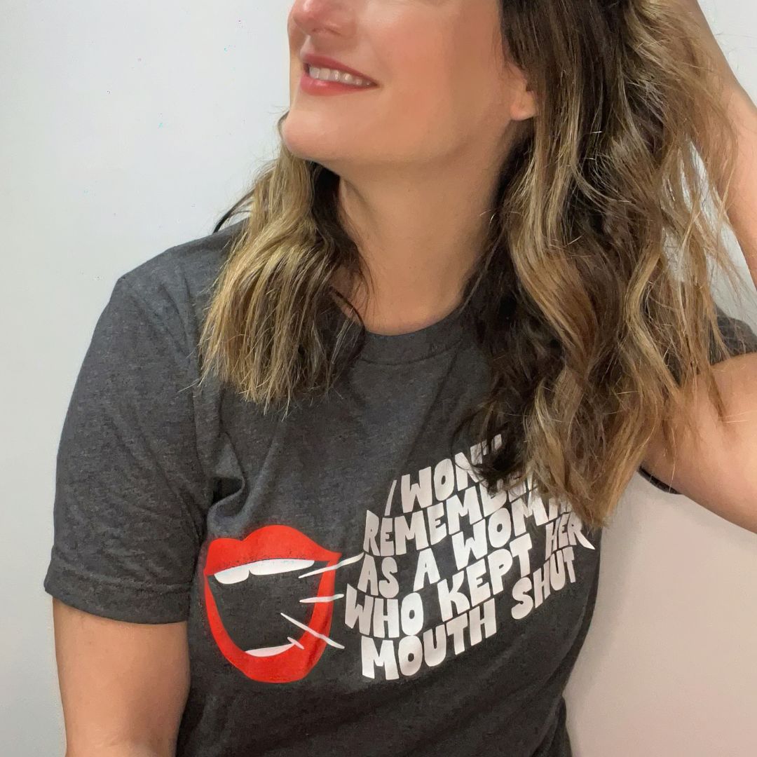 Shop Won't Be Remembered Classic Tee- at Ruby Joy Boutique, a Women's Clothing Store in Pickerington, Ohio