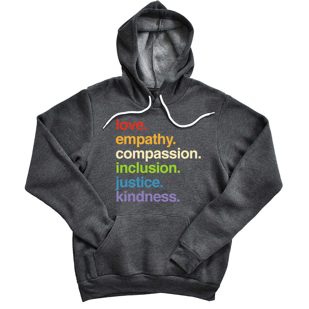 'Kindness Is' Pride Pullover Fleece | Kind Cotton