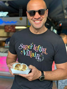 Shop Super Leftist Villain Classic Tee- at Ruby Joy Boutique, a Women's Clothing Store in Pickerington, Ohio