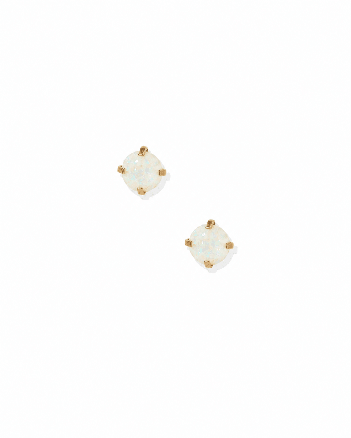 Shop Venus Screwback Stud Earrings - White Opal- at Ruby Joy Boutique, a Women's Clothing Store in Pickerington, Ohio
