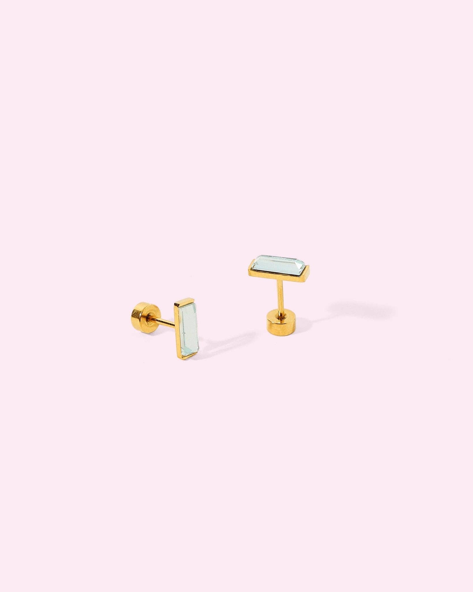 Shop Amber Screwback Stud Earrings- at Ruby Joy Boutique, a Women's Clothing Store in Pickerington, Ohio