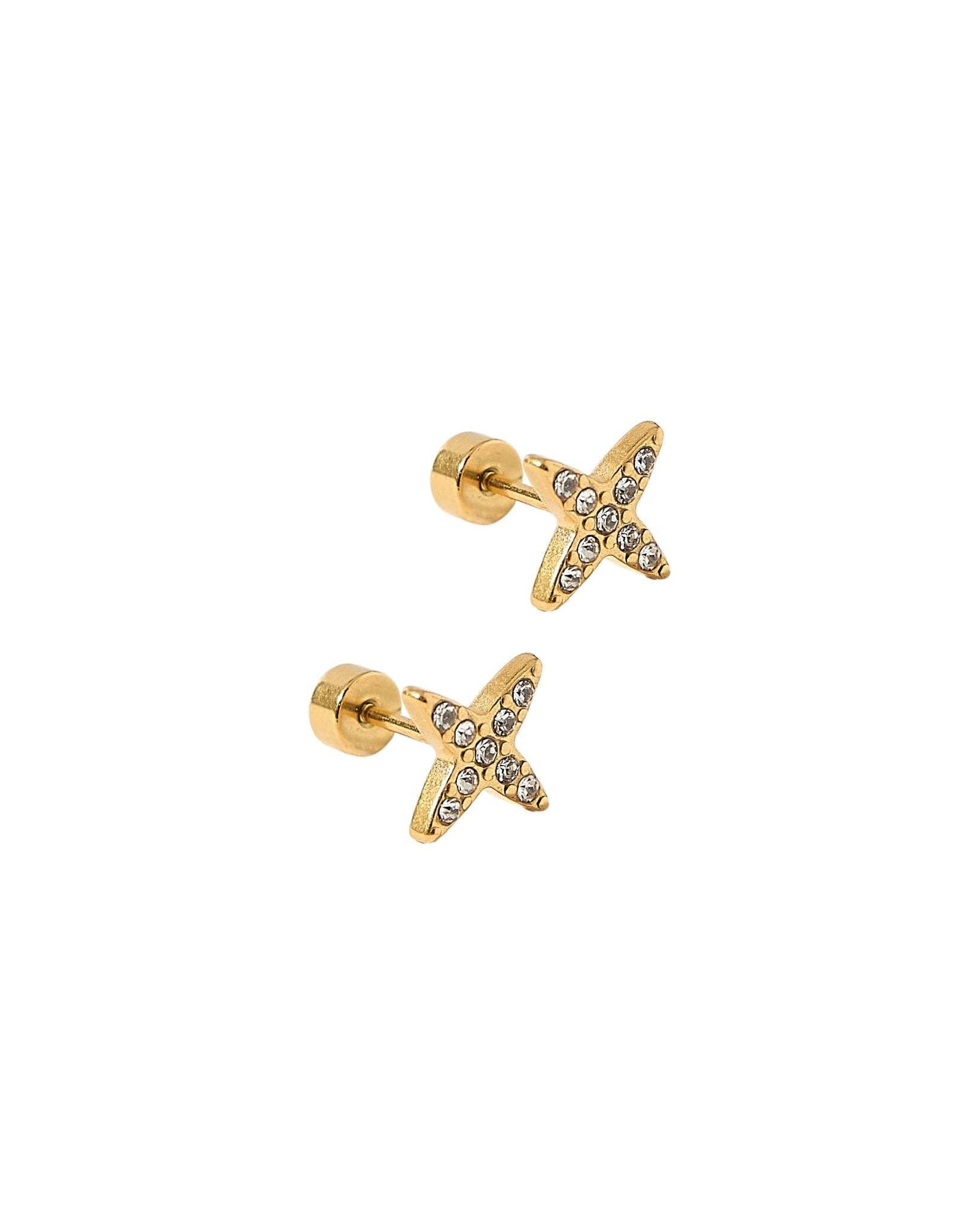 Shop Skylar Screwback Stud Earrings- at Ruby Joy Boutique, a Women's Clothing Store in Pickerington, Ohio