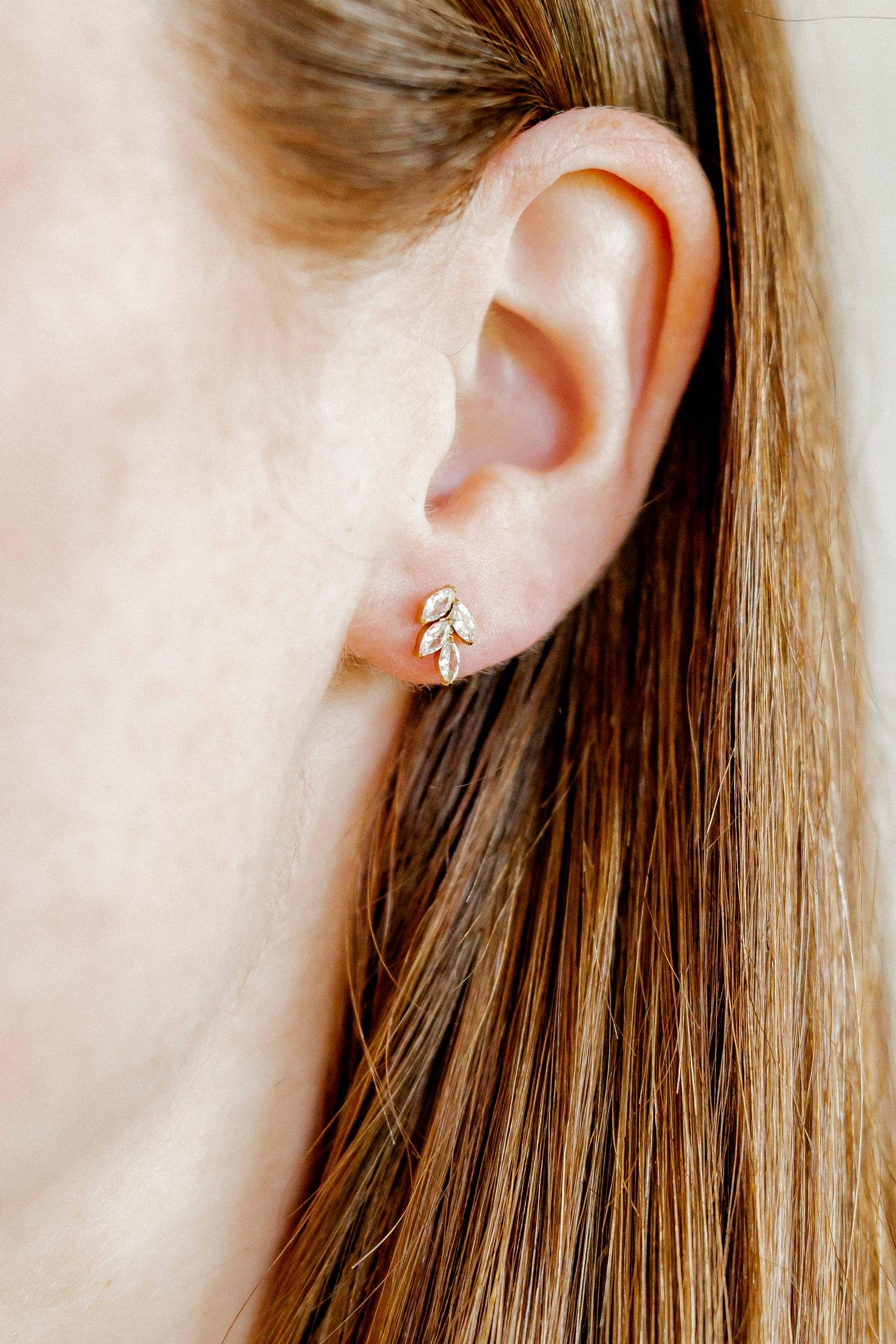 Shop Laurel Screwback Stud Earrings - Gold- at Ruby Joy Boutique, a Women's Clothing Store in Pickerington, Ohio