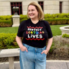 Shop Protect LGBTQIA+ Lives Classic Tee- at Ruby Joy Boutique, a Women's Clothing Store in Pickerington, Ohio