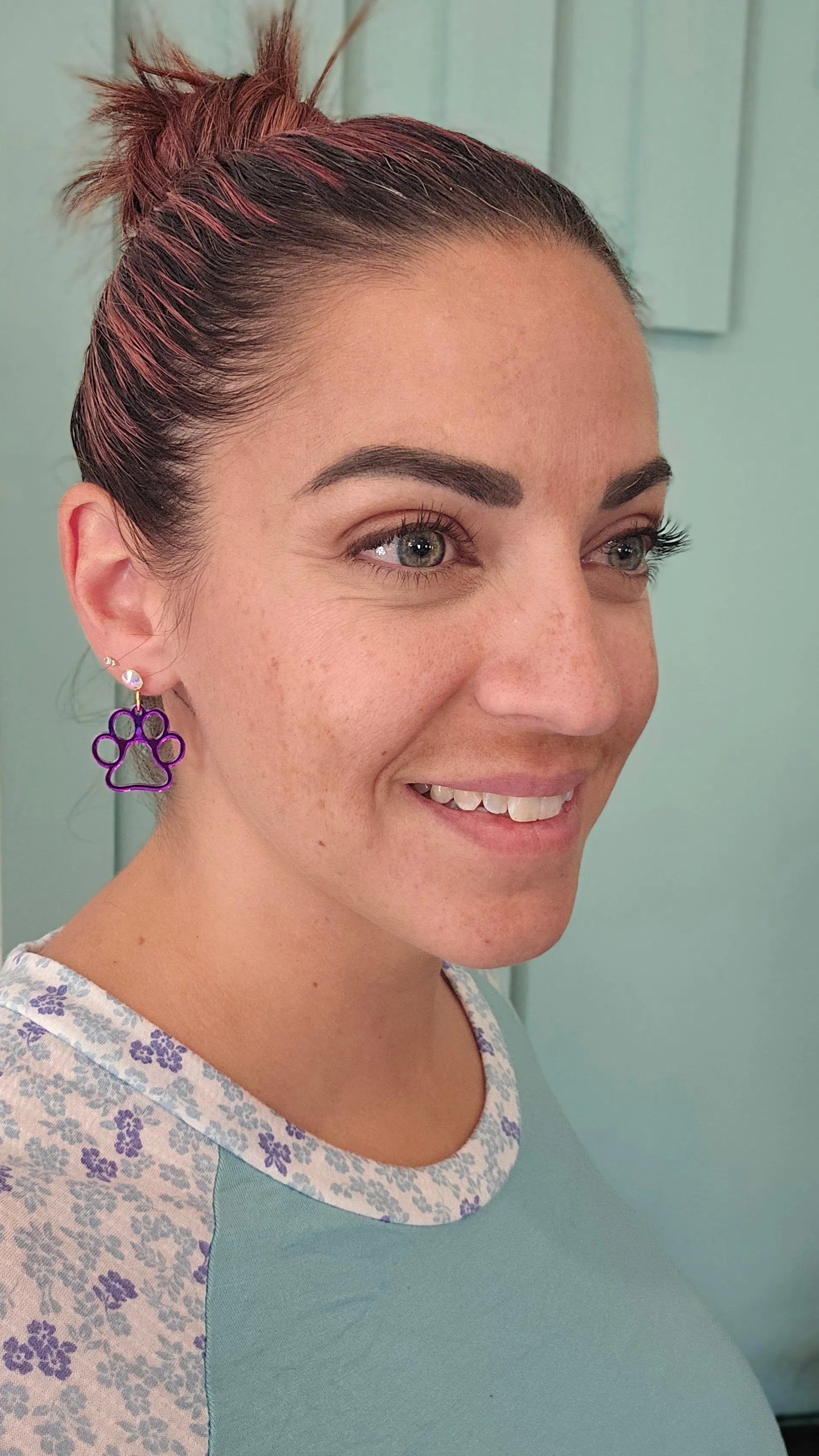 Shop Acrylic Paw Earrings-Earrings at Ruby Joy Boutique, a Women's Clothing Store in Pickerington, Ohio