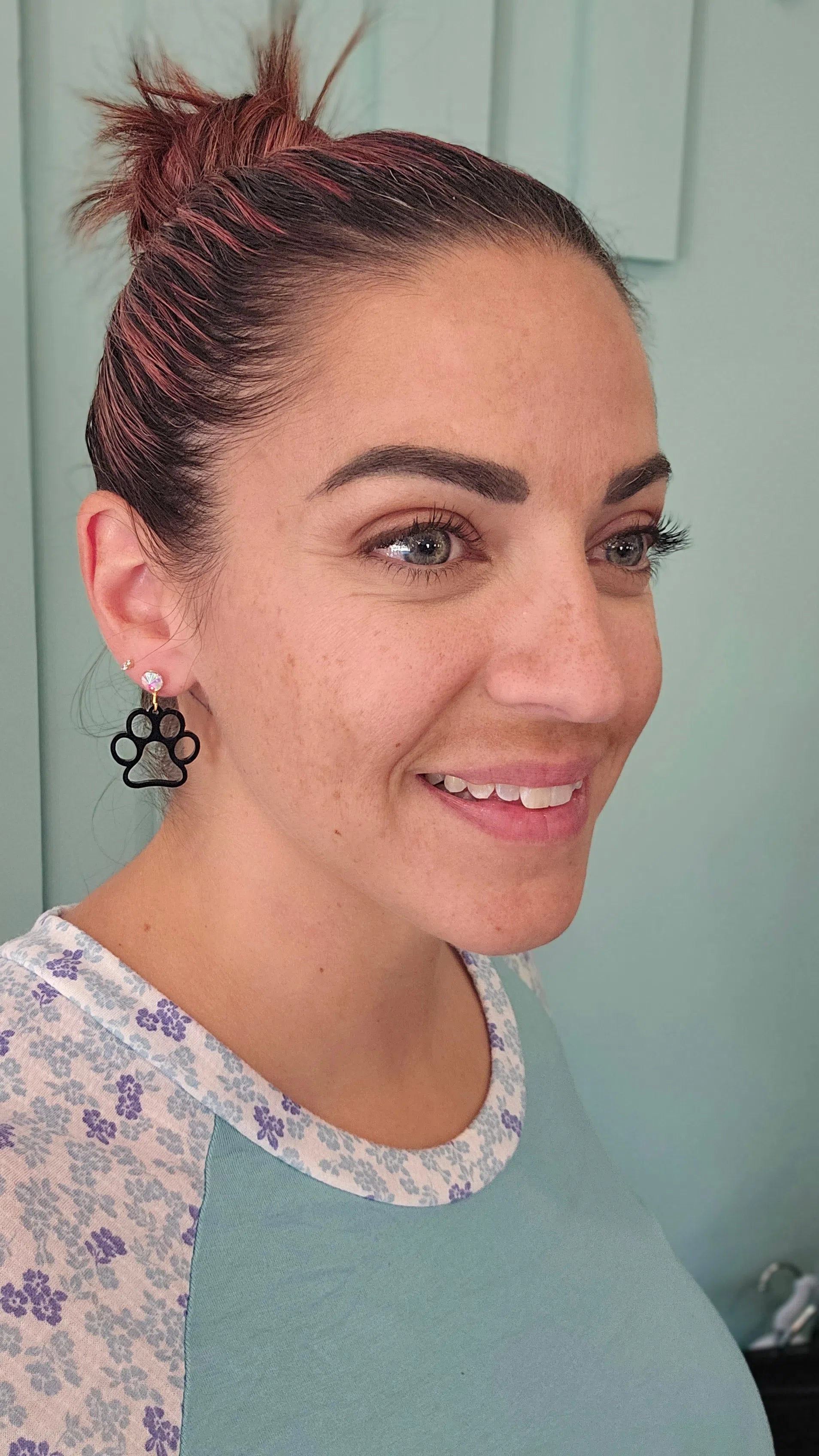 Shop Acrylic Paw Earrings-Earrings at Ruby Joy Boutique, a Women's Clothing Store in Pickerington, Ohio