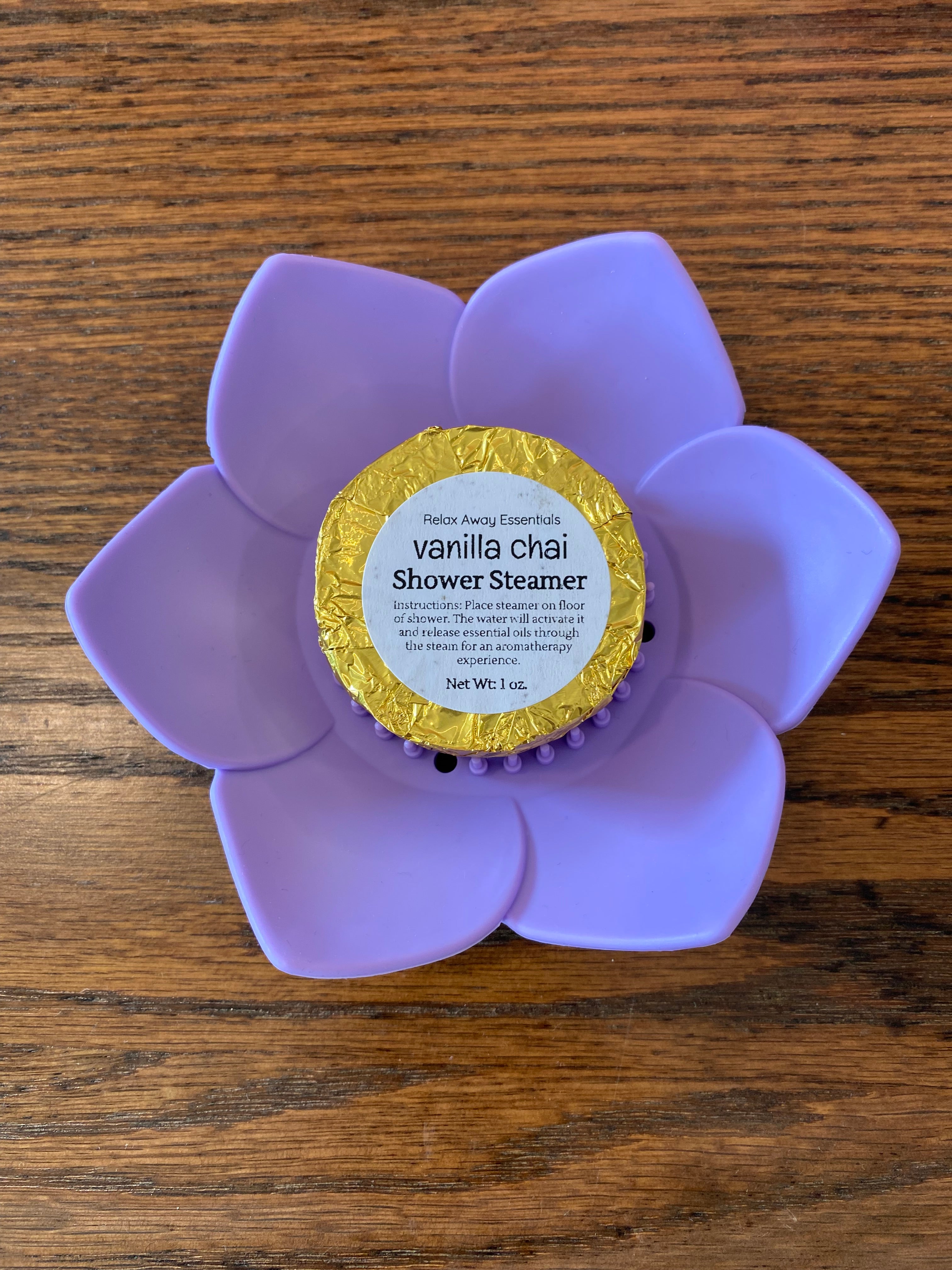 Shop Aromatherapy Shower Steamer Singles-Vanilla chai at Ruby Joy Boutique, a Women's Clothing Store in Pickerington, Ohio