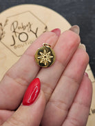 Shop Atomic Circle Charm- at Ruby Joy Boutique, a Women's Clothing Store in Pickerington, Ohio