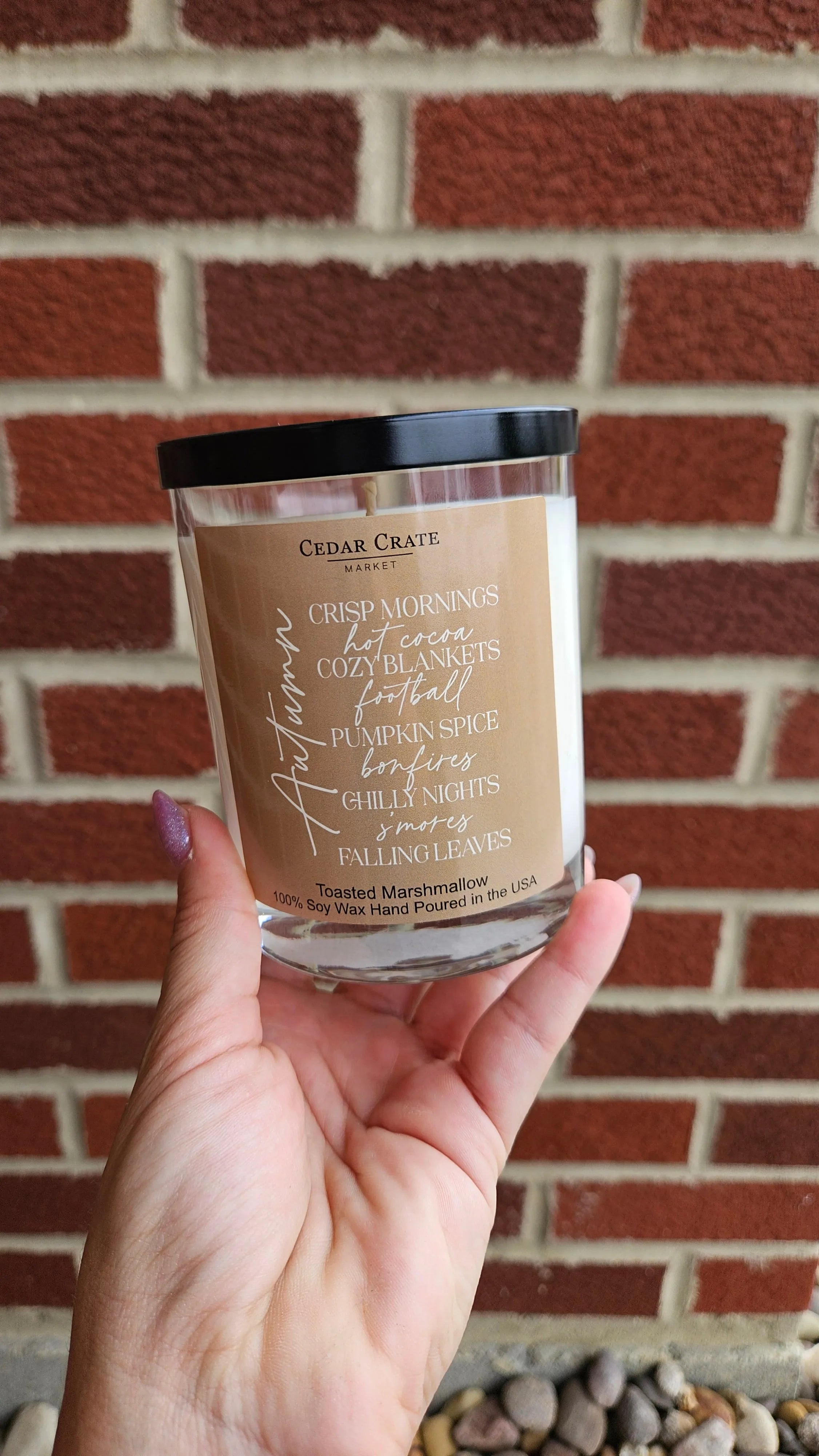 Shop Autumn Season | Toasted Marshmallow Soy Candle- at Ruby Joy Boutique, a Women's Clothing Store in Pickerington, Ohio